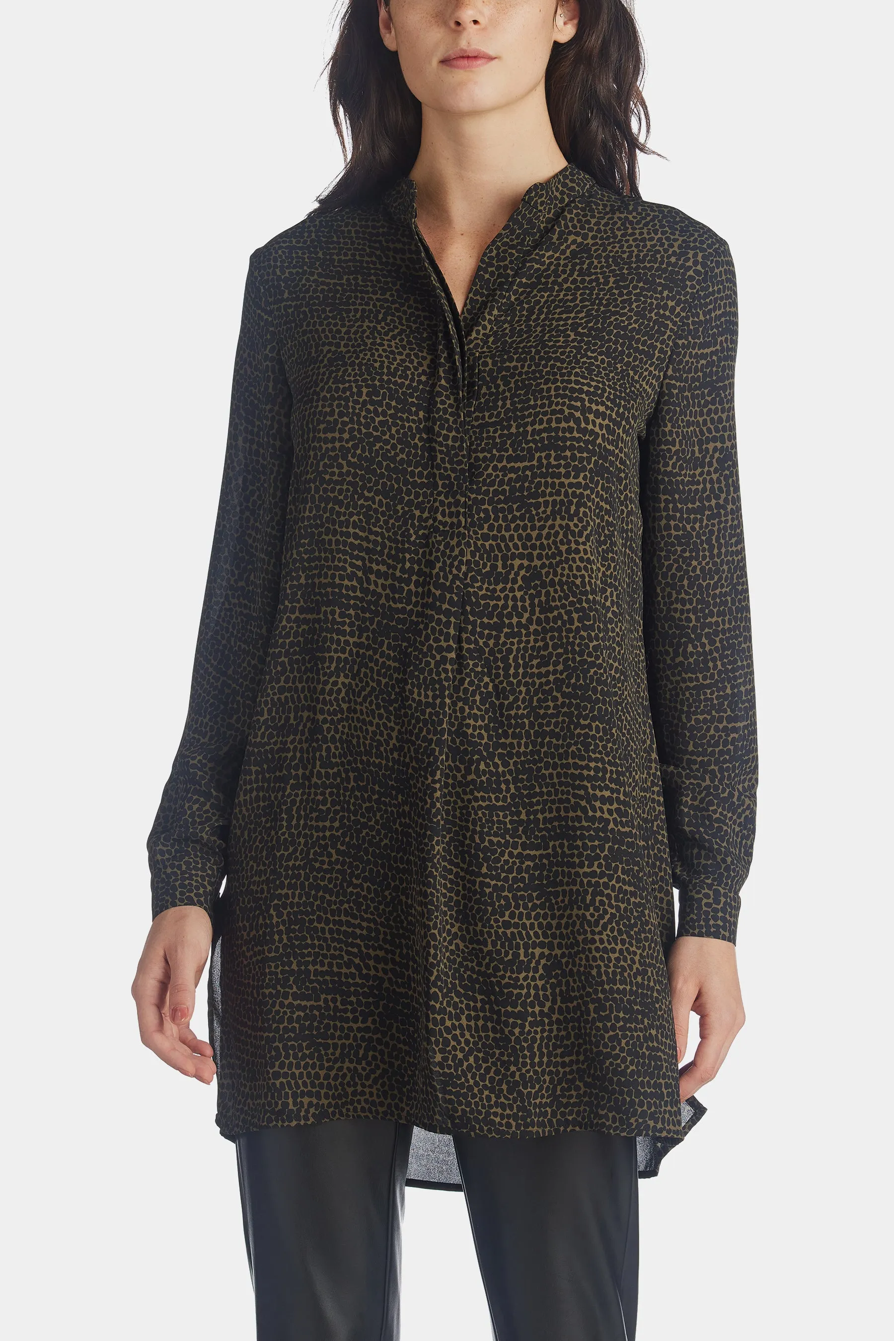 Long Sleeve Pop-Over Tunic sold by Lord & Taylor product image thumbnail 3