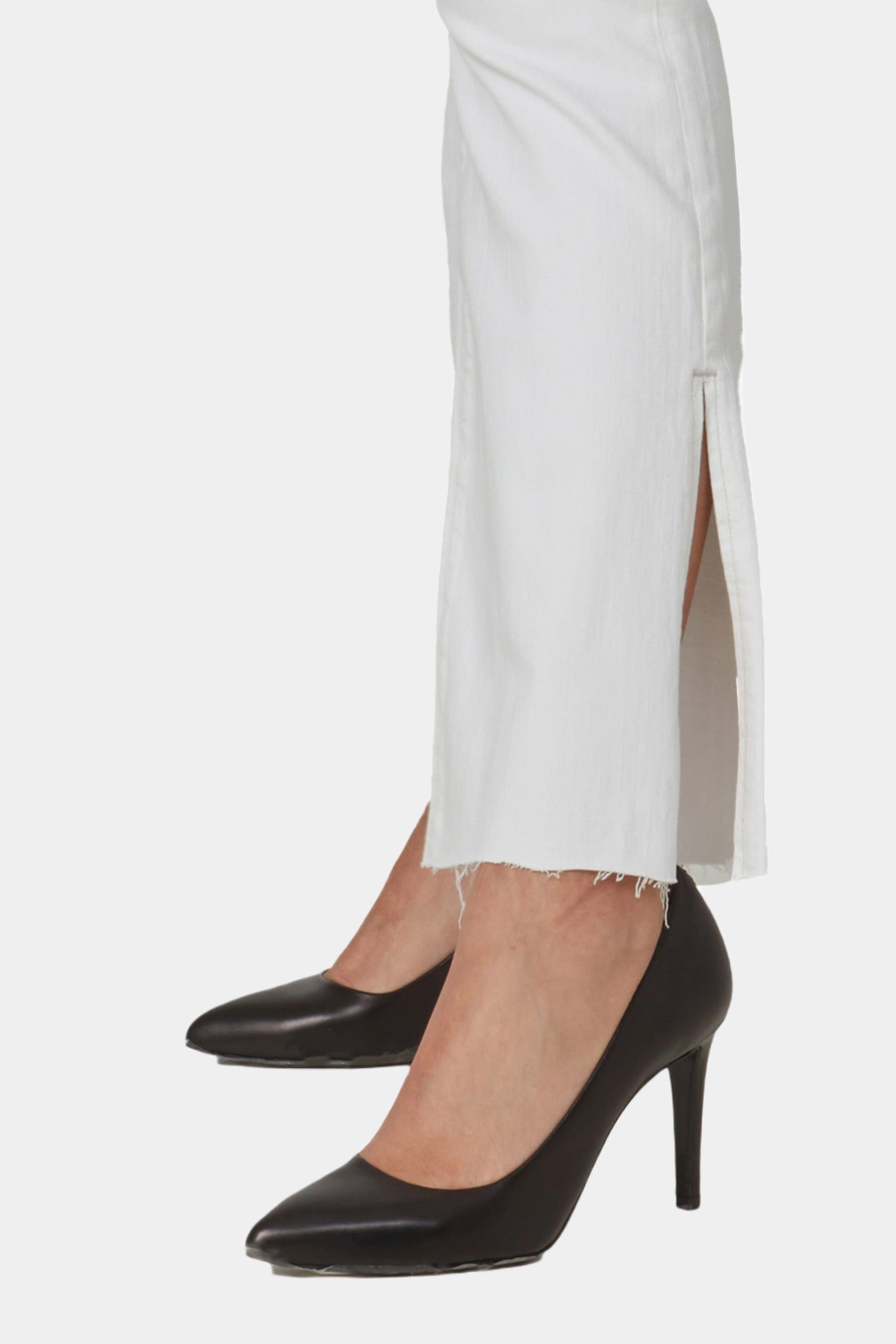 High Rise Slit Bootcut Jeans sold by Lord & Taylor product image thumbnail 3