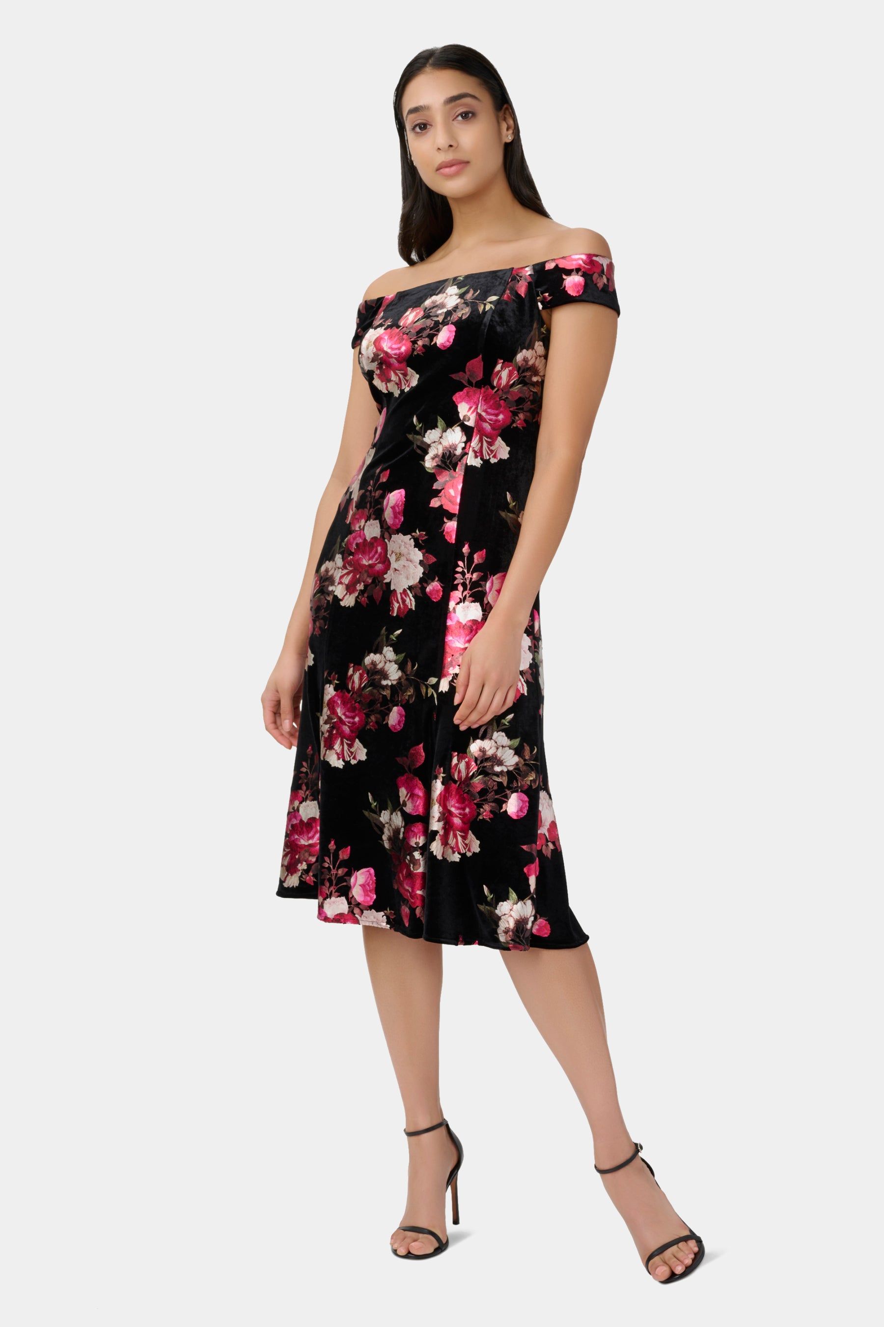 Off Shoulder Velvet Dress sold by Lord & Taylor