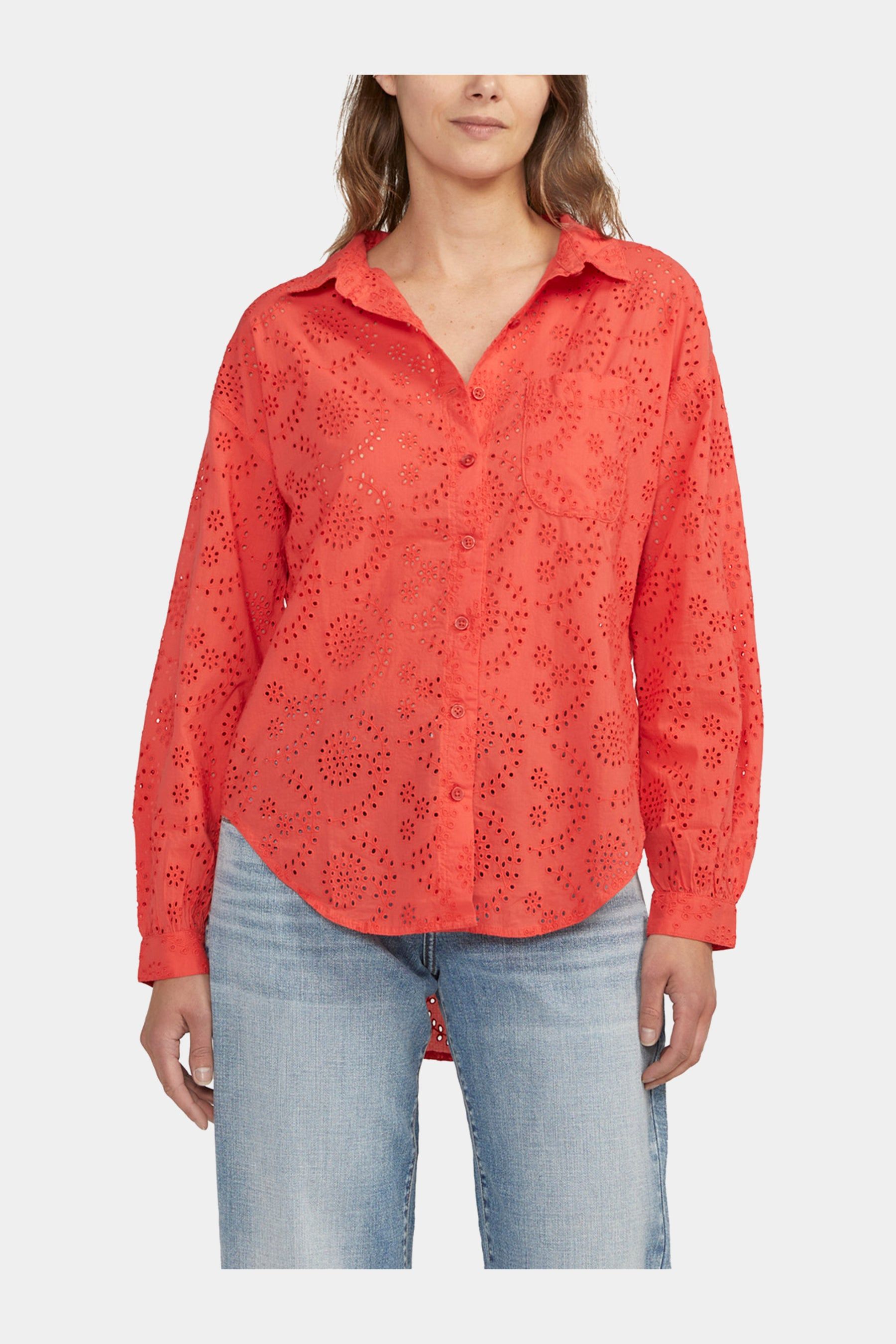 Jag Jeans Relaxed Button-Down Shirt sold by Lord & Taylor product image thumbnail 2