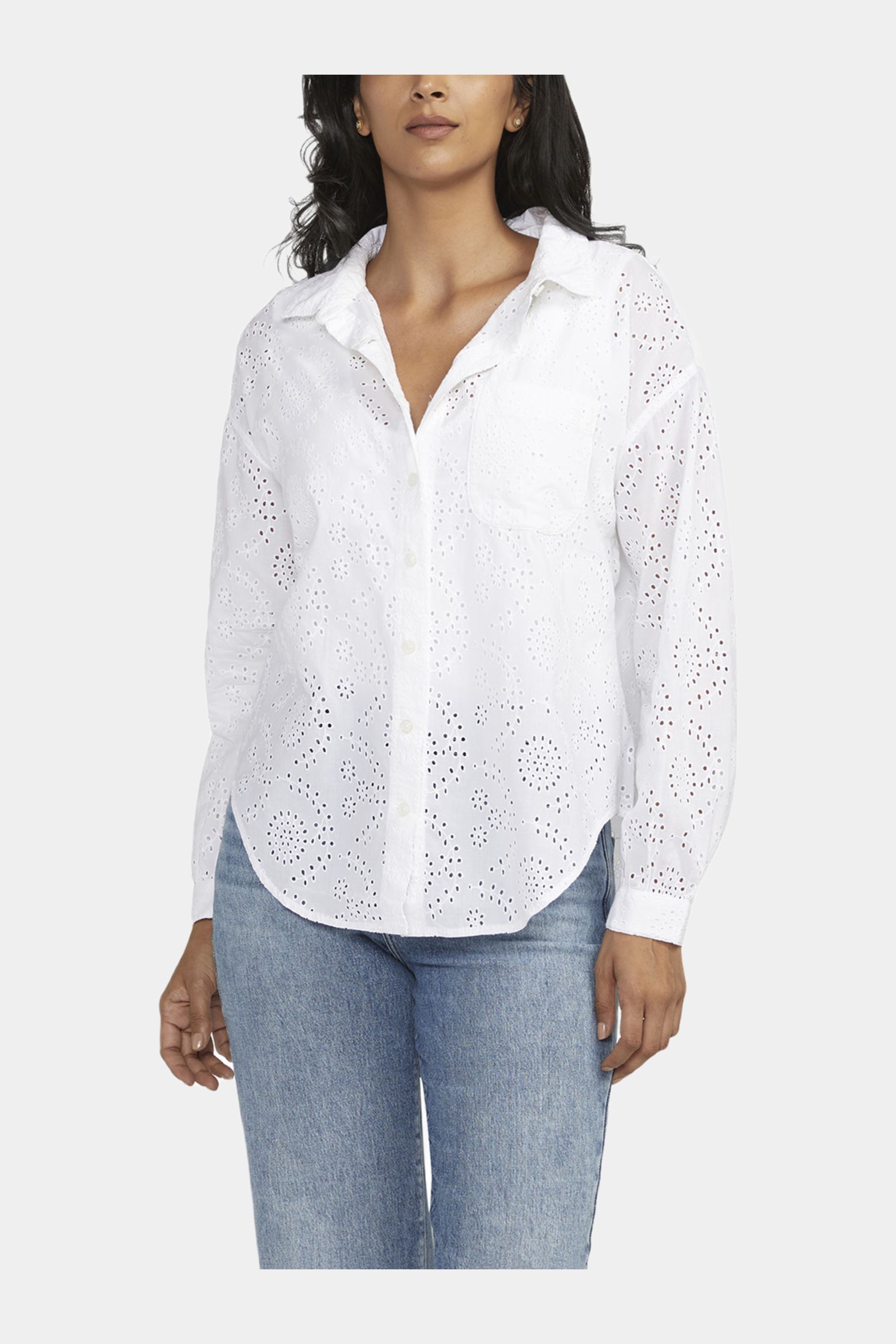 Jag Jeans Relaxed Button-Down Shirt sold by Lord & Taylor