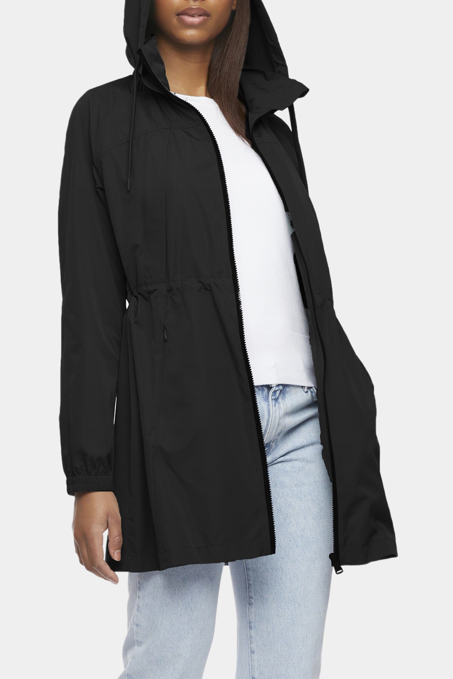 Drawcord Waist Anorak Raincoat sold by Lord & Taylor product image thumbnail 10