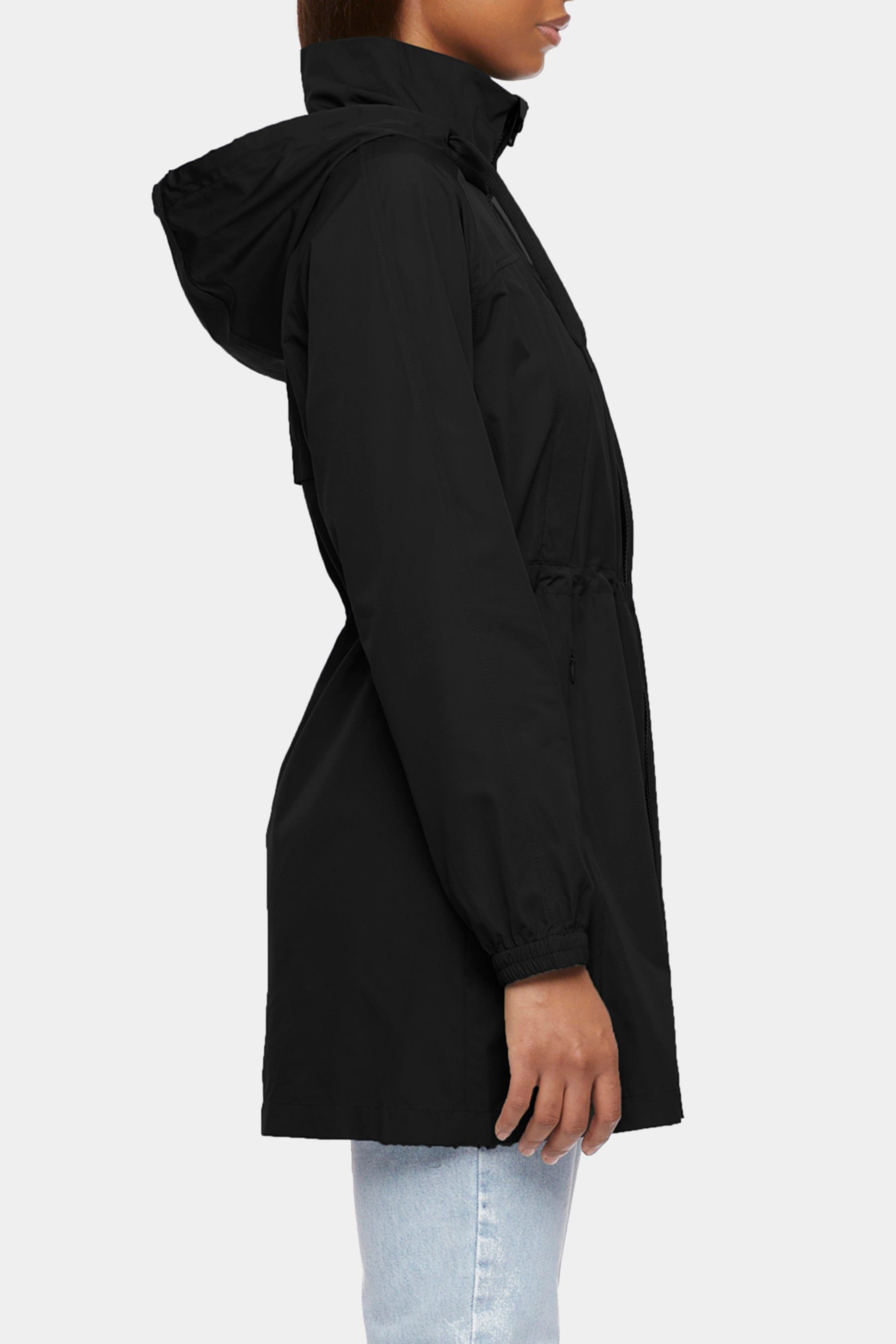 Drawcord Waist Anorak Raincoat sold by Lord & Taylor product image thumbnail 9