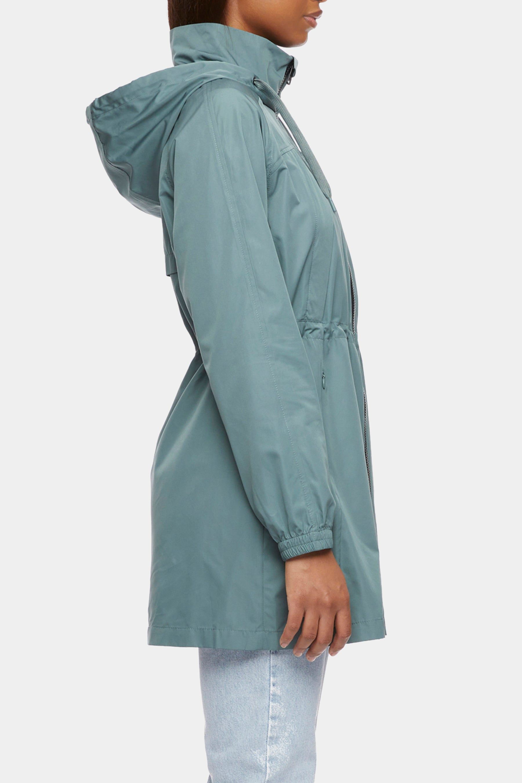Drawcord Waist Anorak Raincoat sold by Lord & Taylor product image thumbnail 6