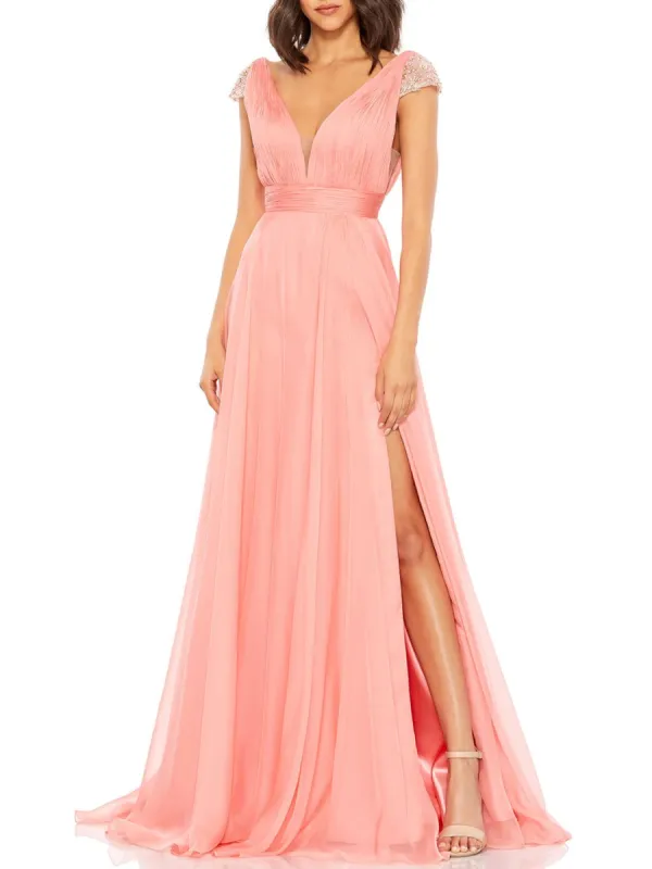 Empire Silk Chiffon Gown sold by Lord & Taylor