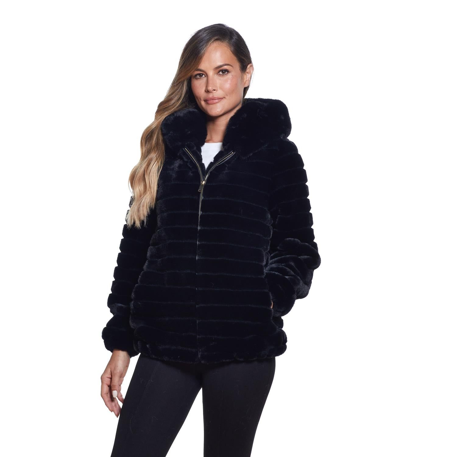 Faux Fur Jacket sold by Lord & Taylor product image thumbnail 4
