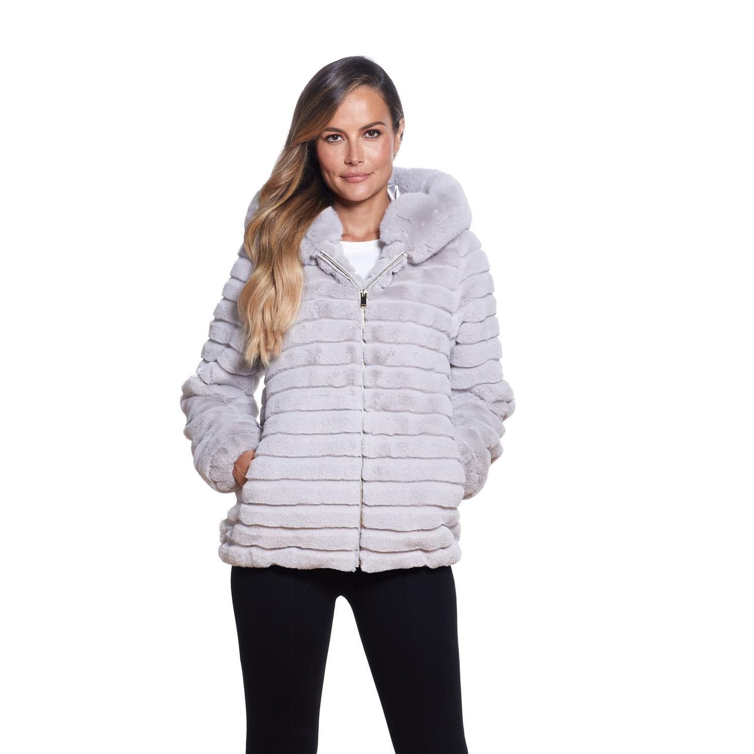 Faux Fur Jacket sold by Lord & Taylor product image thumbnail 5