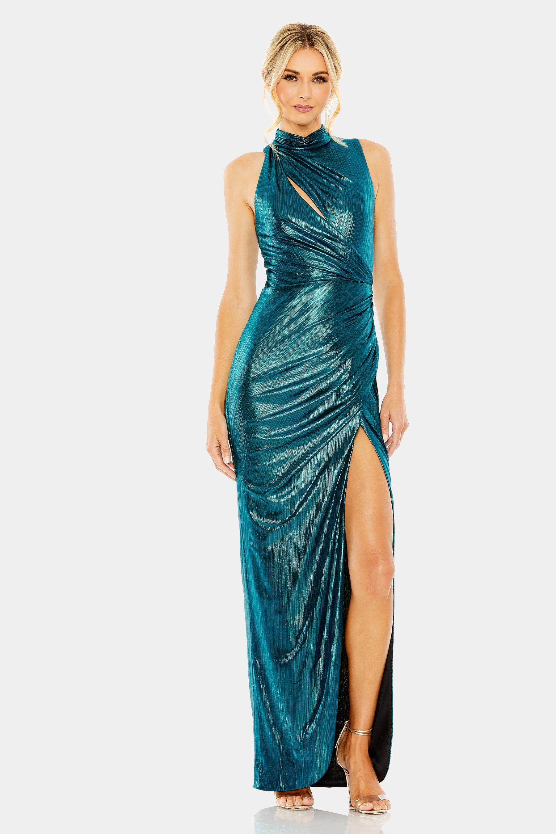 High Neck Sleeveless Gown sold by Lord & Taylor product image thumbnail 2