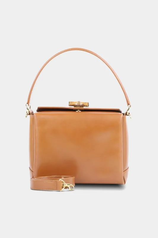 Bamboo Turnlock Shoulder Bag sold by Lord & Taylor