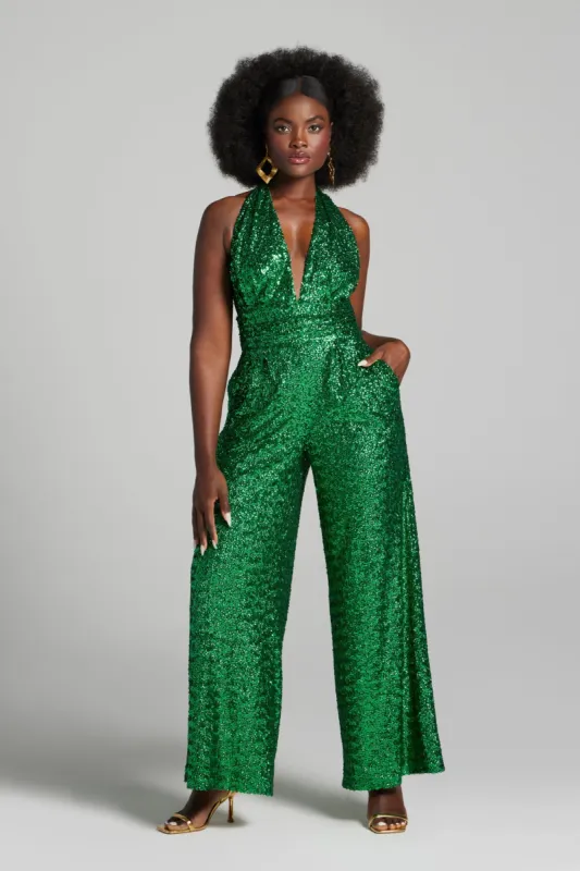 Halter Jumpsuit sold by Lord & Taylor