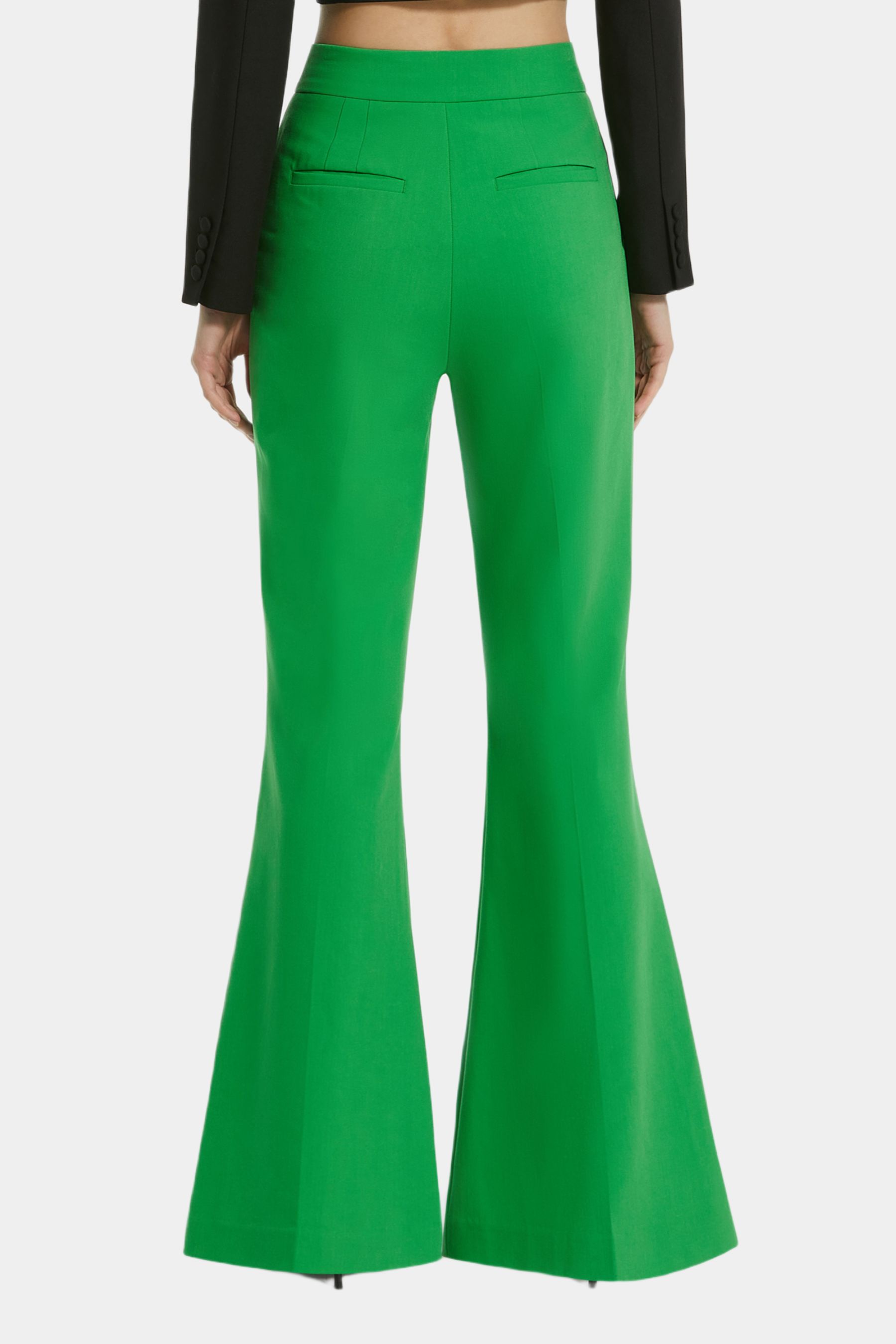 Classic Crepe Flared Trouser Pant sold by Lord & Taylor product image thumbnail 3