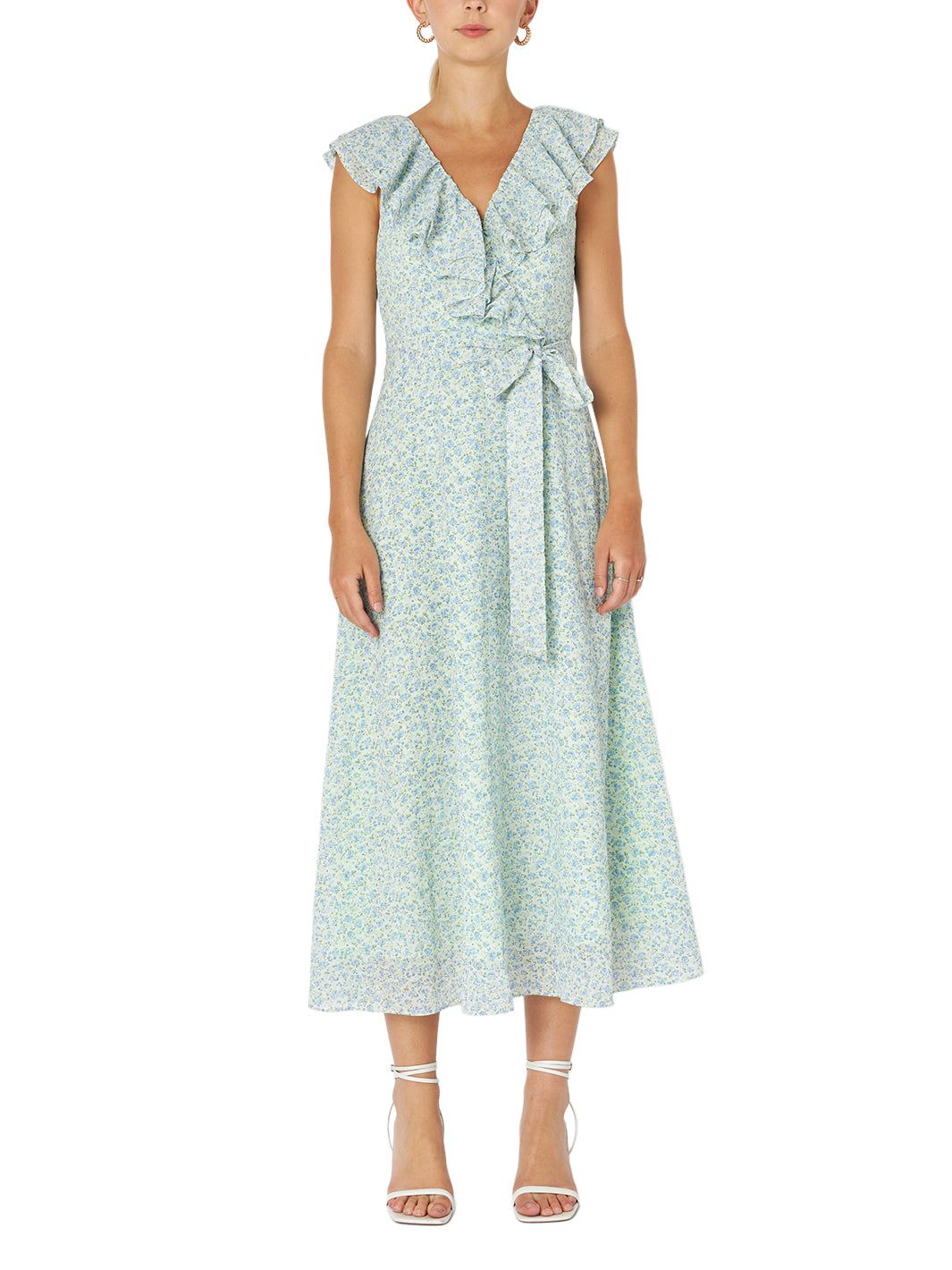 Textured Floral Print Dress sold by Lord & Taylor product image thumbnail 6