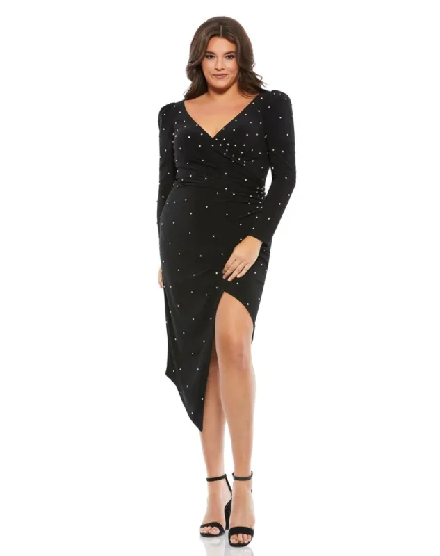 Long Sleeve Wrap Dress sold by Lord & Taylor