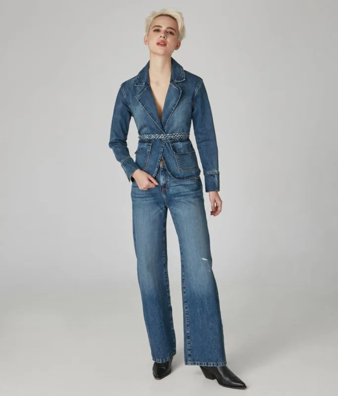 Lola High Rise Wide Leg Jeans sold by Lord & Taylor