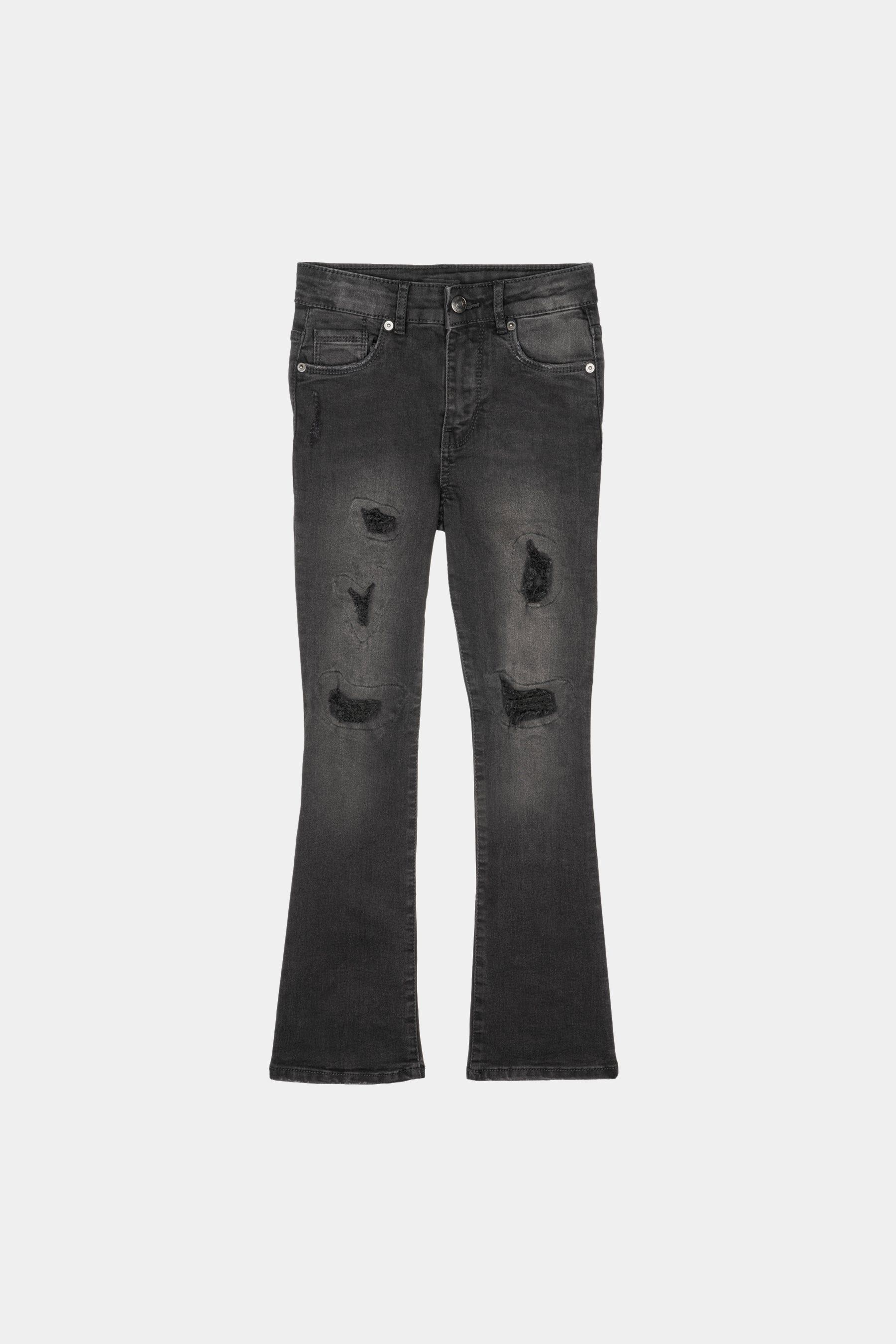 Girls High Waist Flare Jeans sold by Lord & Taylor
