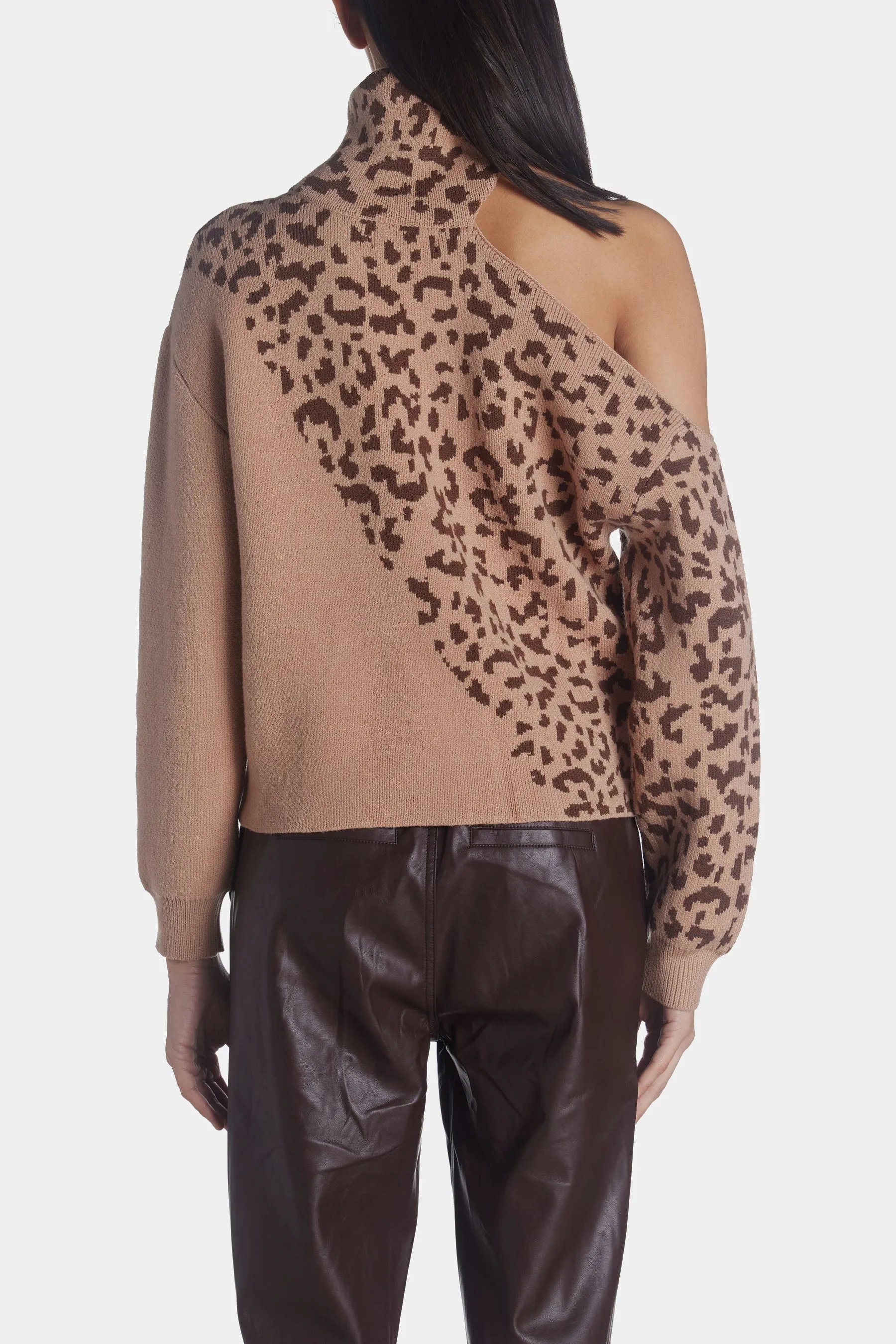 High Colar Sweater with Side Cut Shouder sold by Lord & Taylor product image thumbnail 5