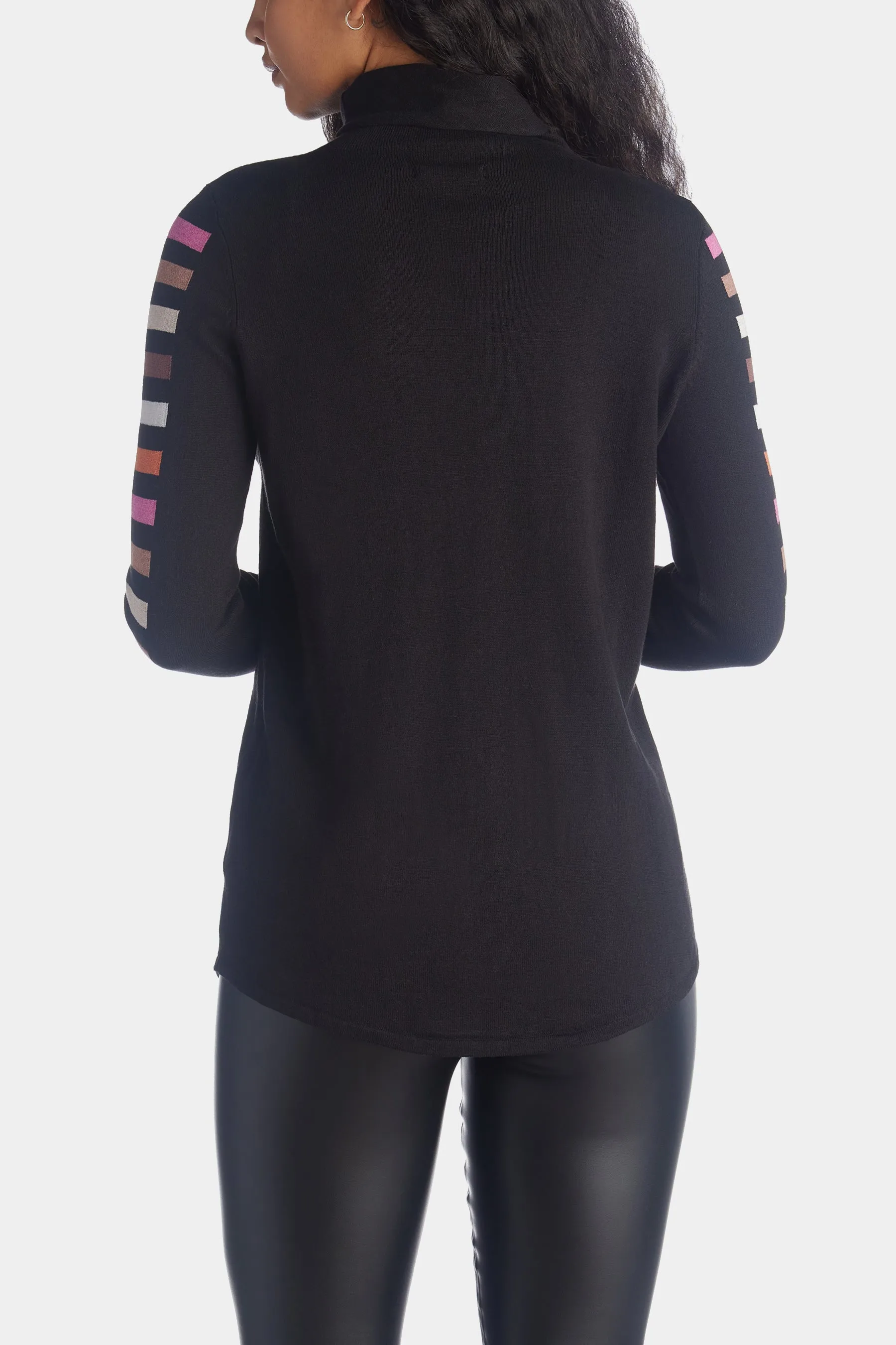 Stripes Aside Vital Turtleneck sold by Lord & Taylor product image thumbnail 2