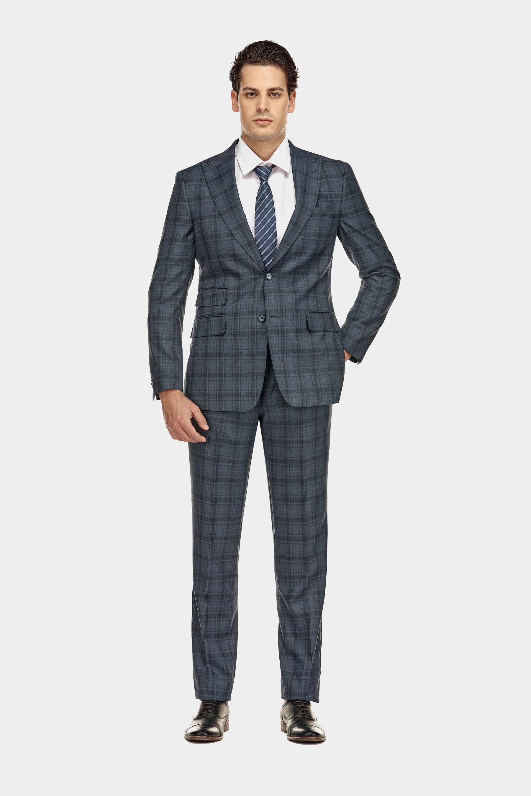Check Suit sold by Lord & Taylor