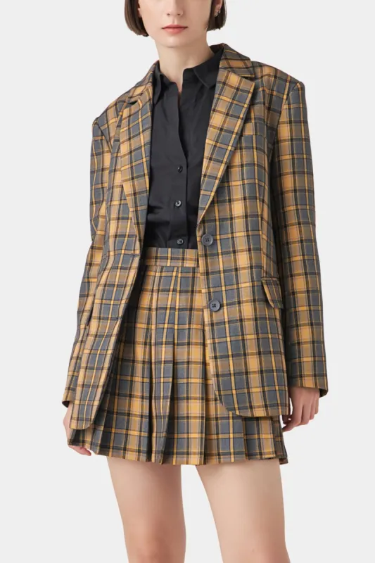 Checked Blazer sold by Lord & Taylor