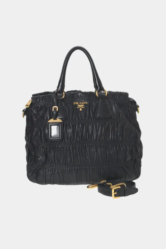 Nappa Gaufre Two-Way Tote Bag sold by Lord & Taylor