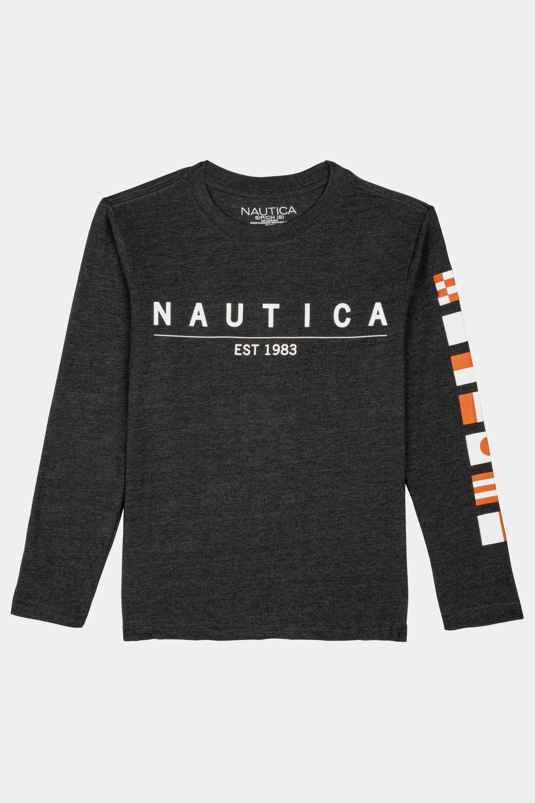 Boys Signal Flag Sleeve Long Sleeve T-Shirt sold by Lord & Taylor