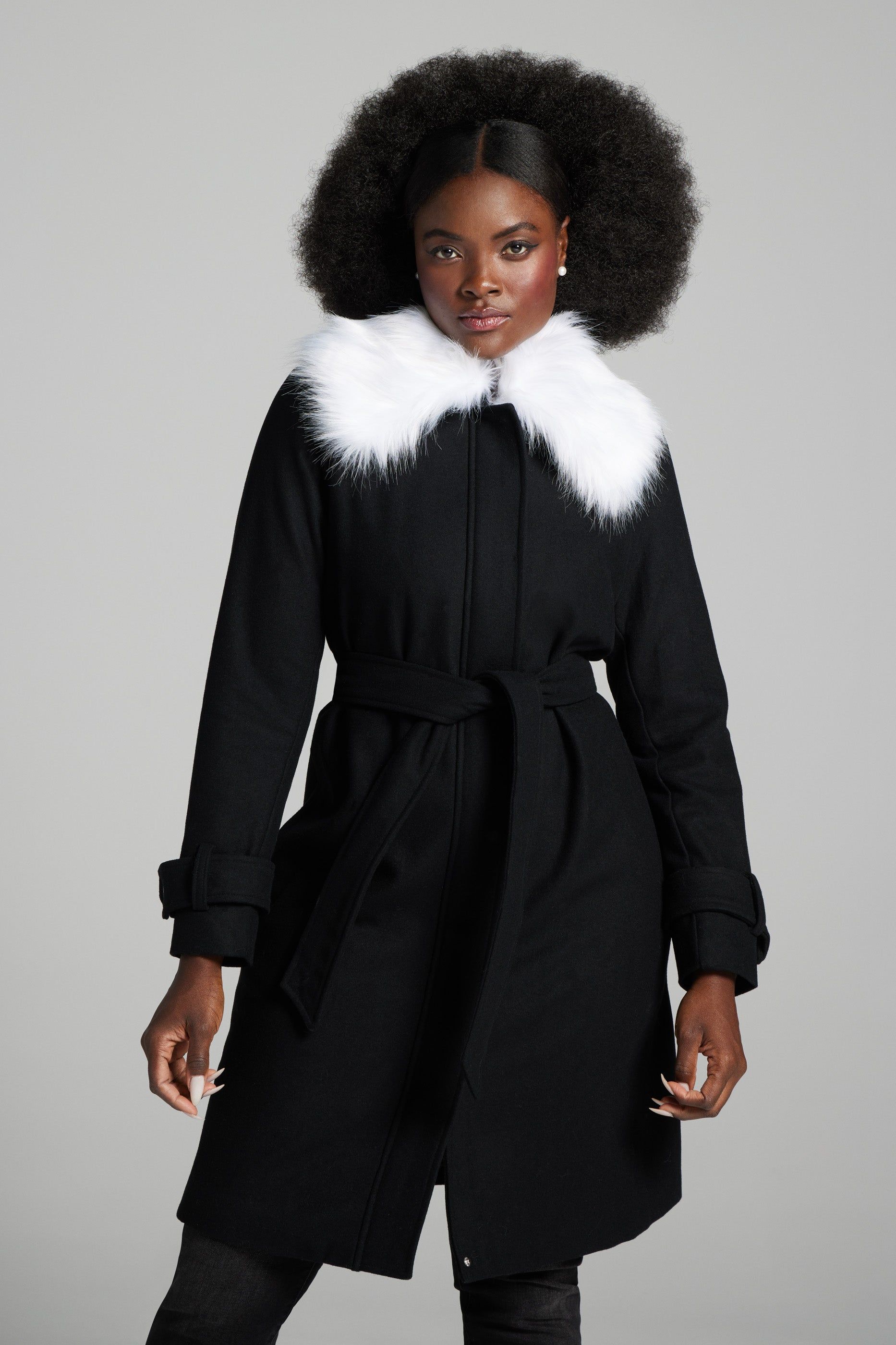 Short Faux Fur Jacket sold by Lord & Taylor product image thumbnail 4