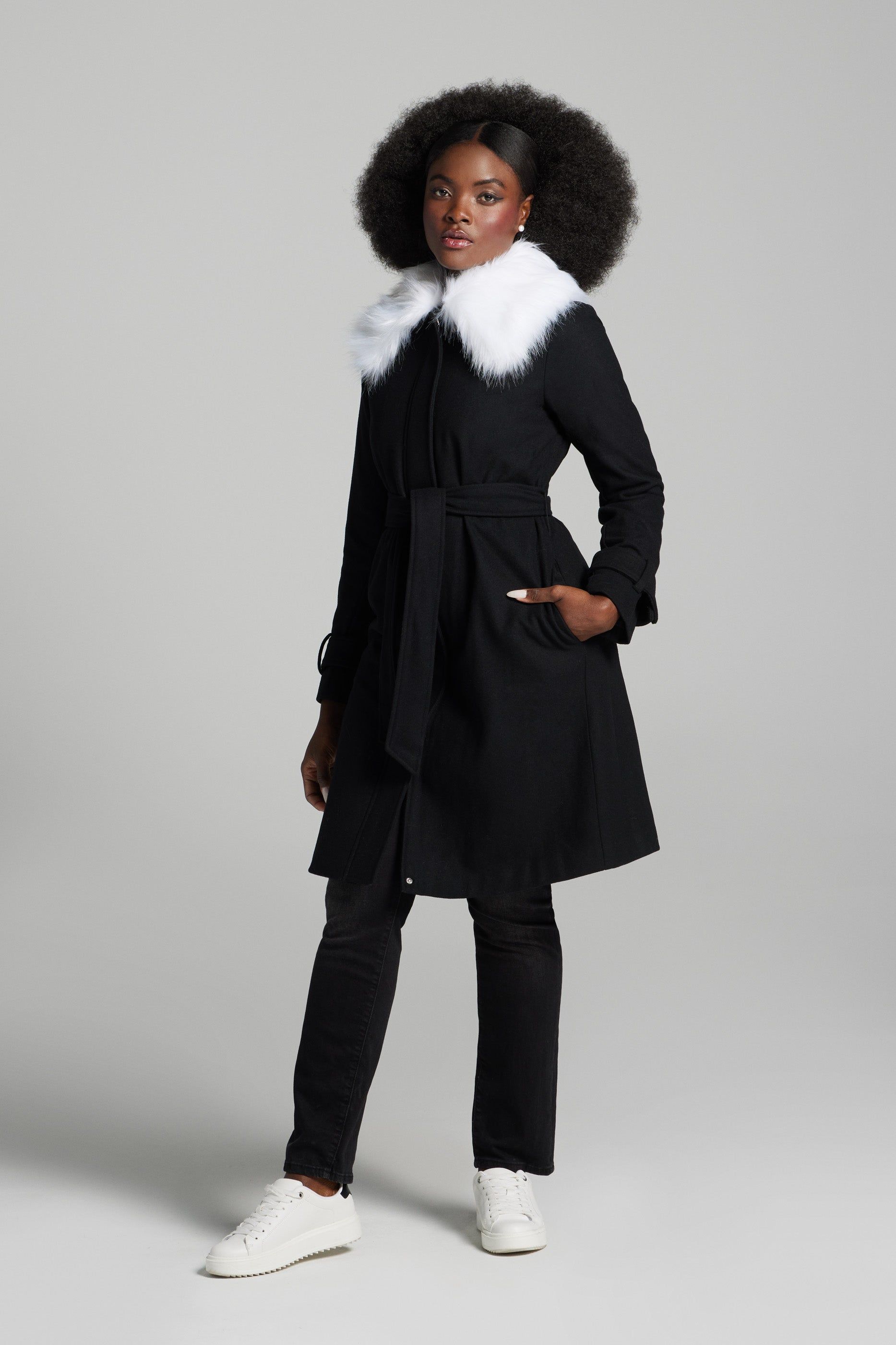 Short Faux Fur Jacket sold by Lord & Taylor