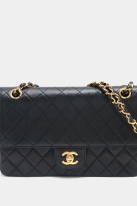Matelasse Double Flap Double Chain Bag sold by Lord & Taylor