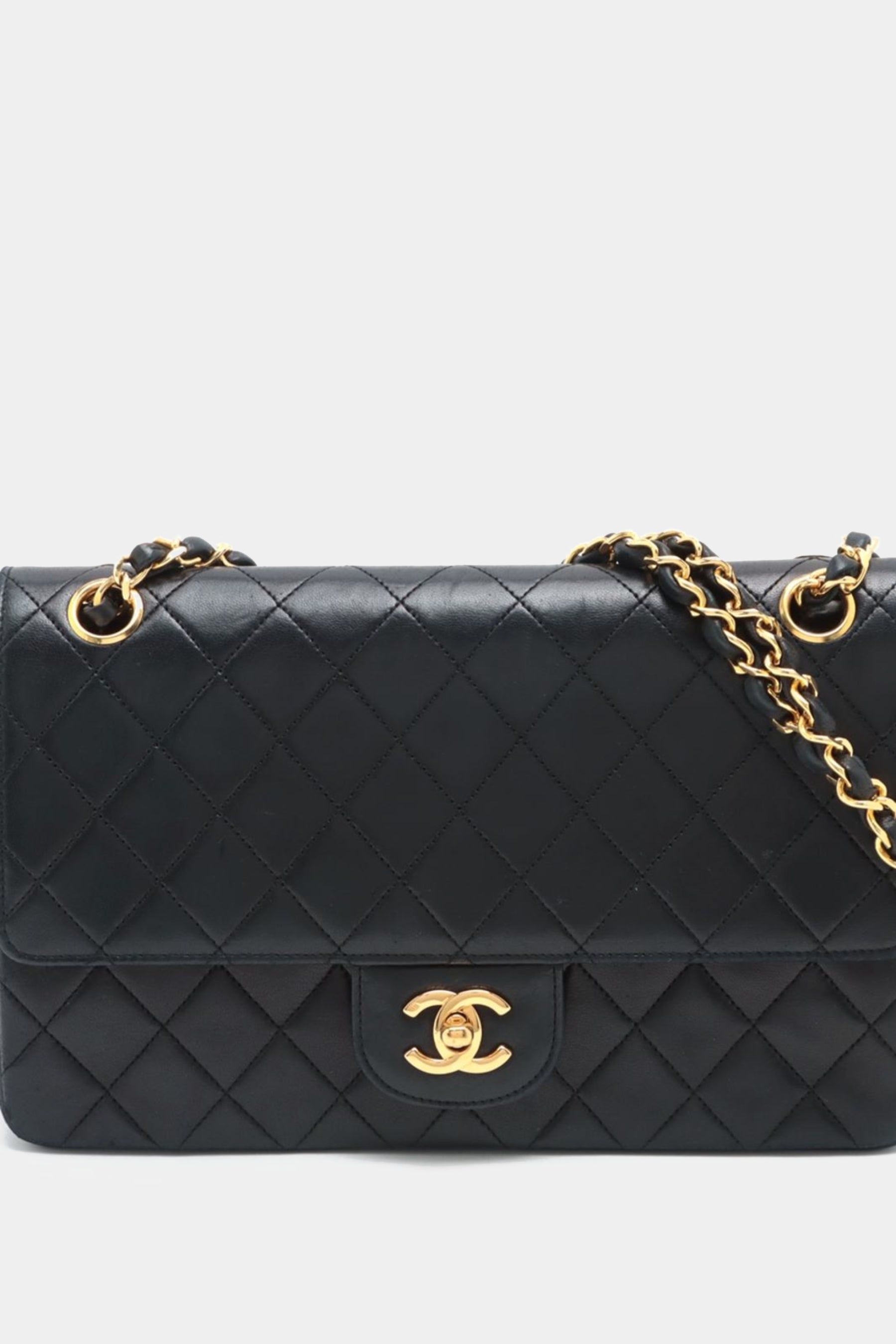 Matelasse Double Flap Double Chain Bag sold by Lord & Taylor
