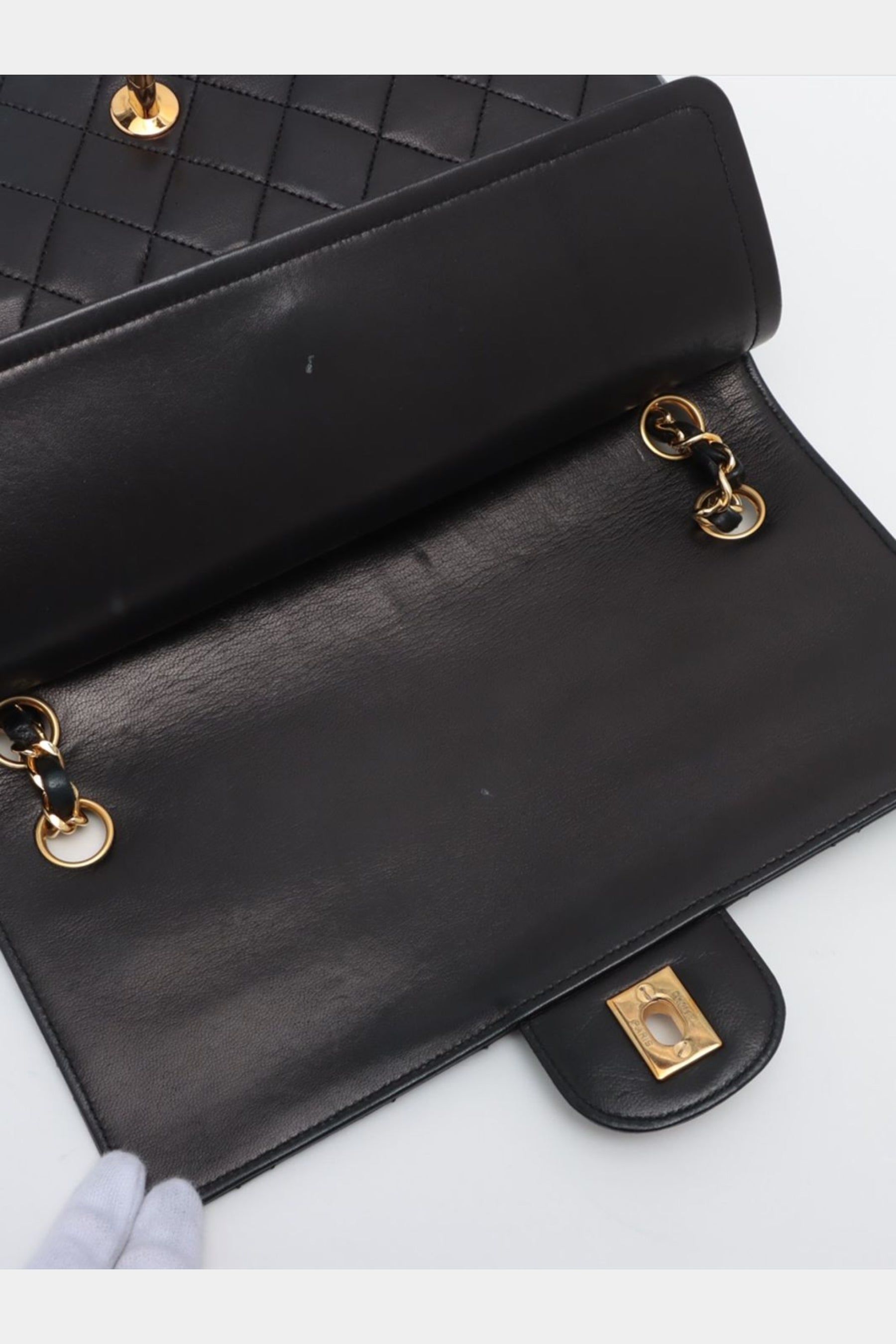 Matelasse Double Flap Double Chain Bag sold by Lord & Taylor product image thumbnail 2