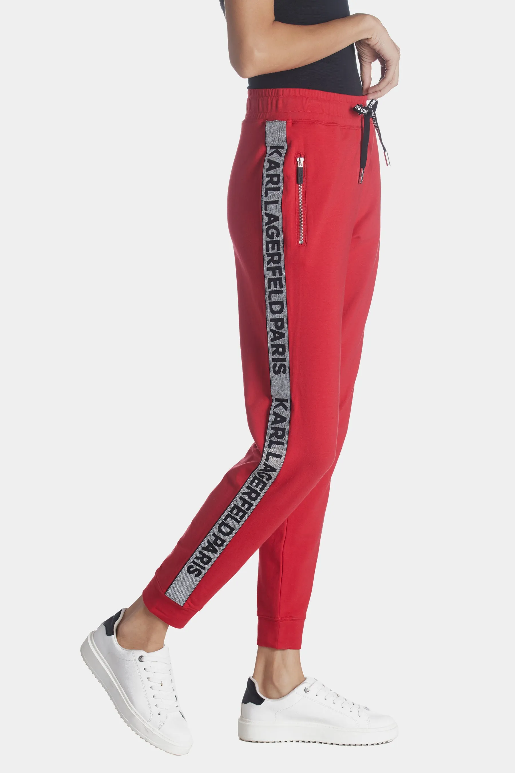 Silver Tape Jogger sold by Lord & Taylor product image thumbnail 4