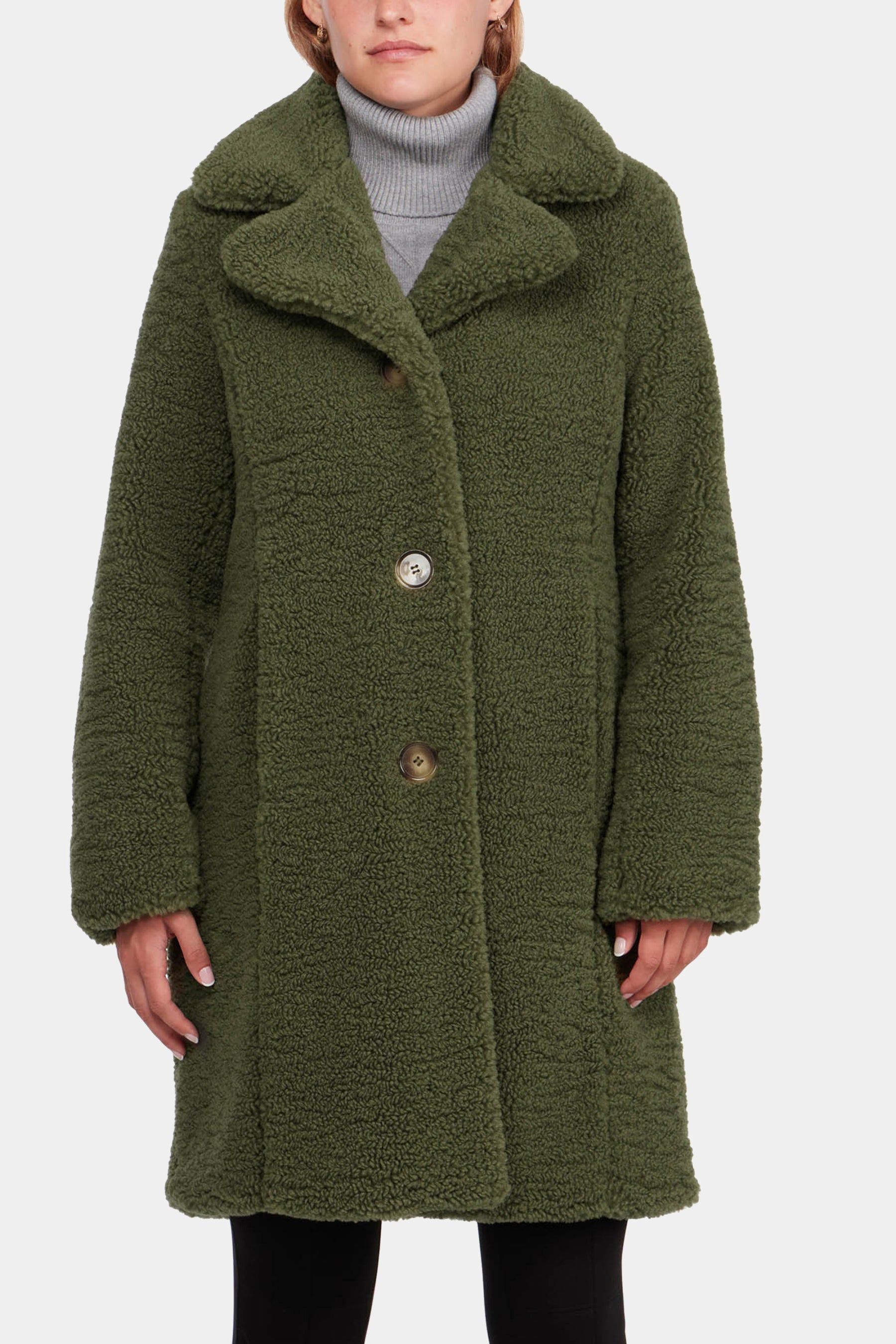 Cozy Teddy Coat sold by Lord & Taylor