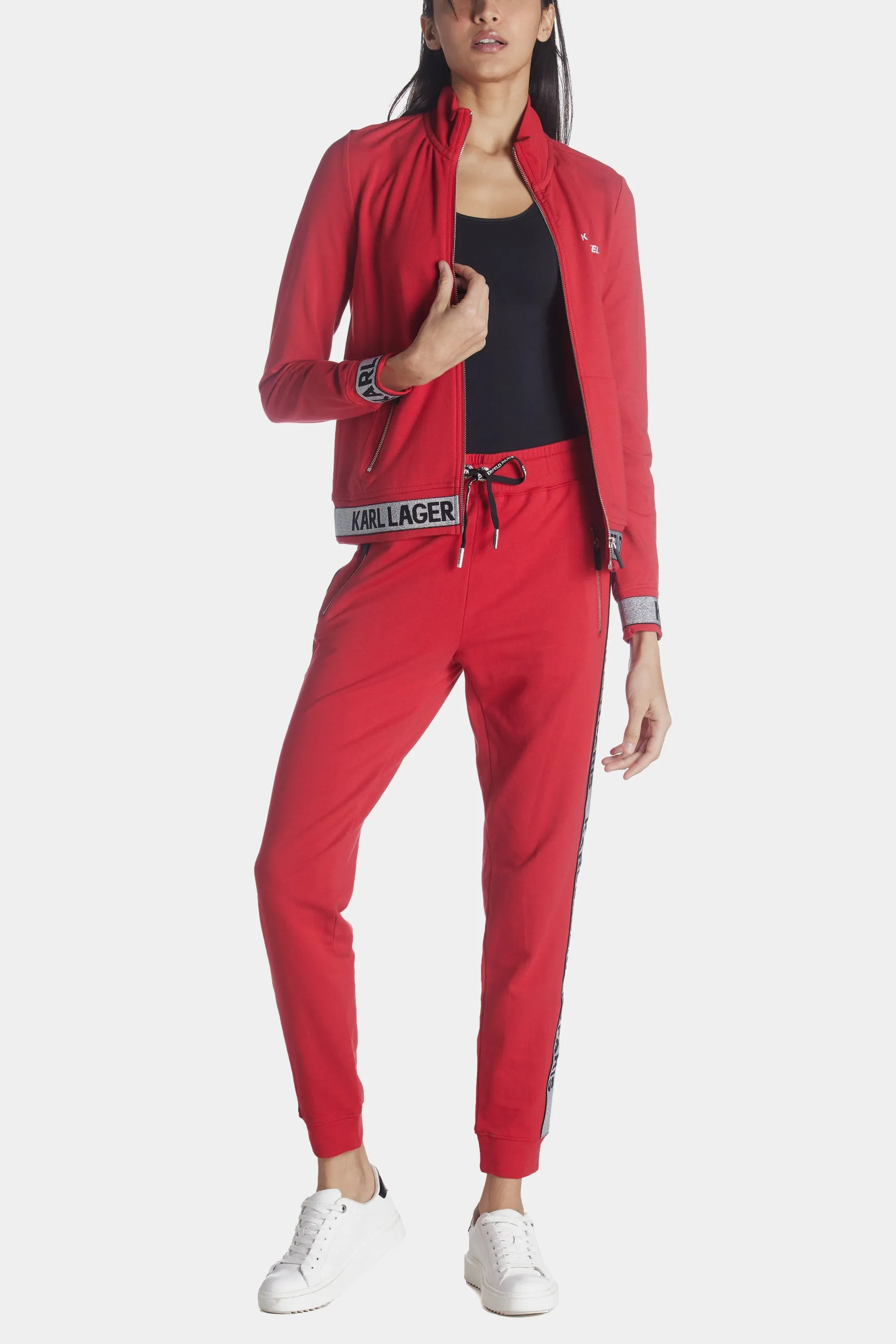 Silver Tape Jogger sold by Lord & Taylor product image thumbnail 3