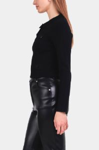 Jewel Buttoned Knit Top sold by Lord & Taylor
