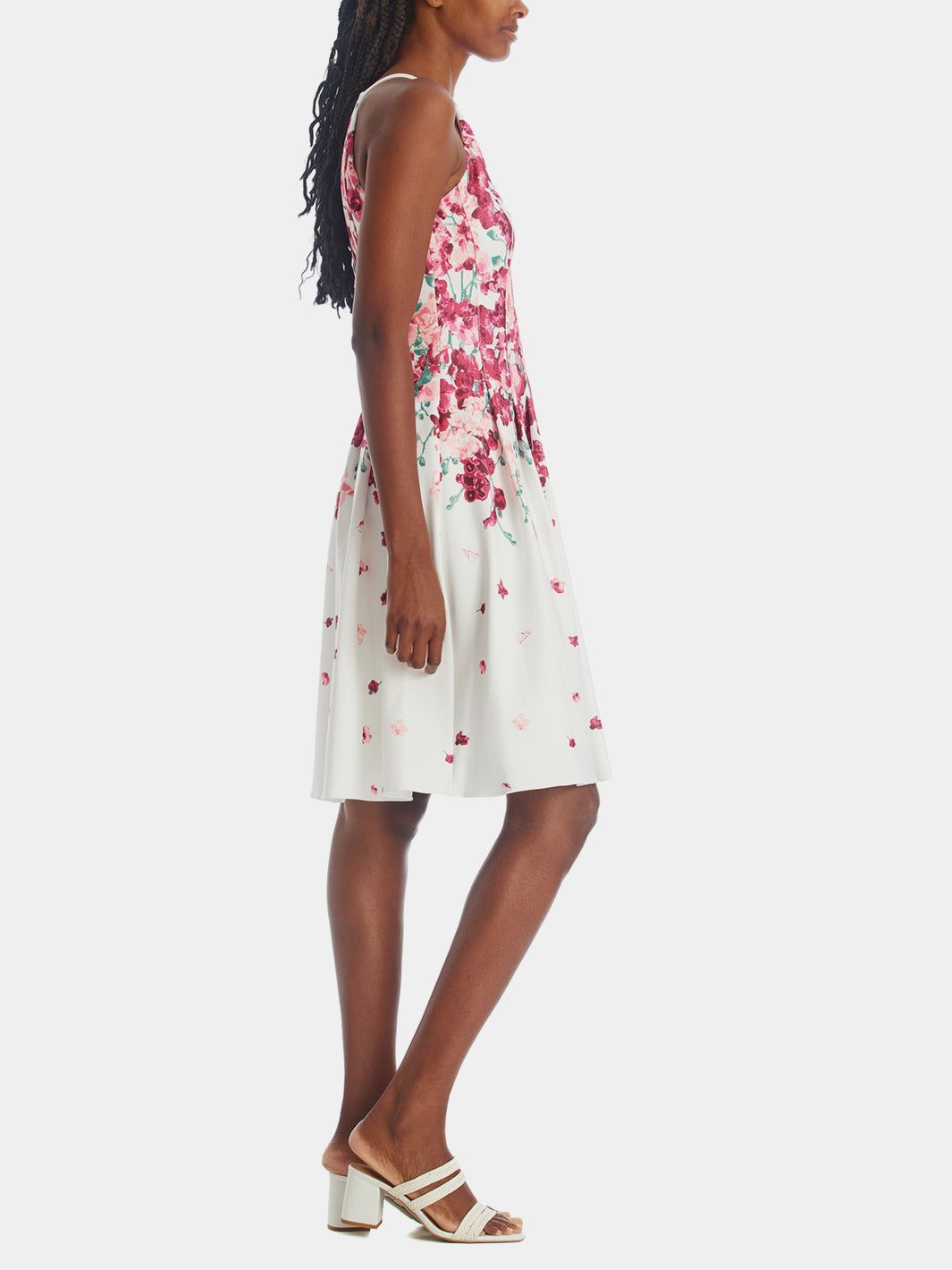 Floral Border Print Dress sold by Lord & Taylor product image thumbnail 4