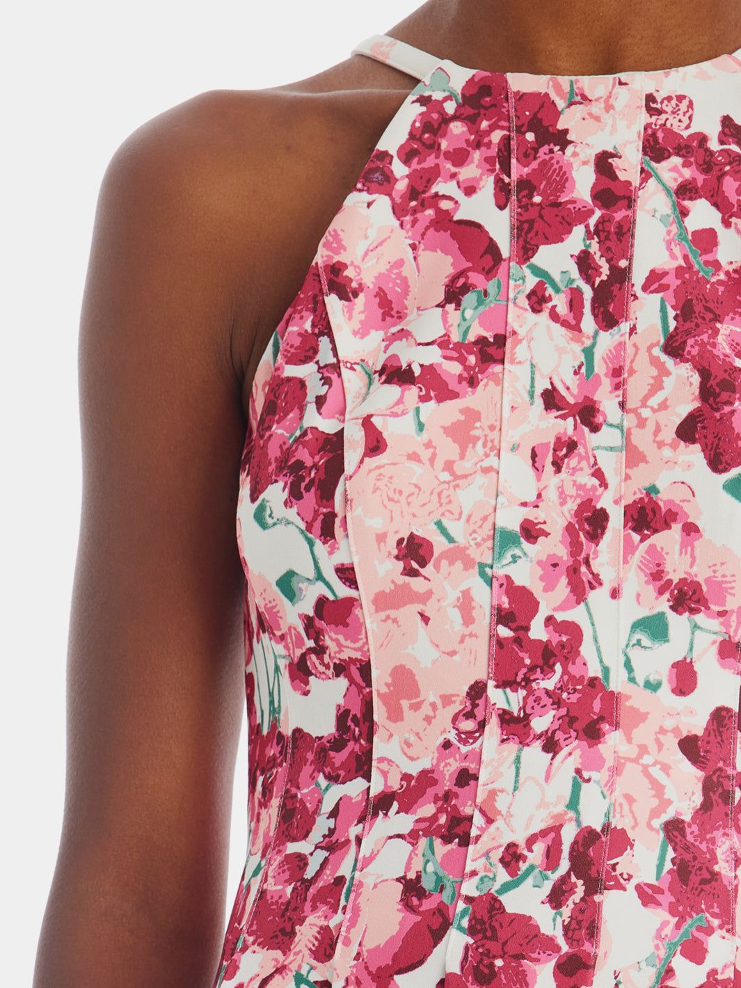 Floral Border Print Dress sold by Lord & Taylor product image thumbnail 6