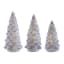LED Frosted Glass Tree Decor - Set of 3 sold by Lord & Taylor product image thumbnail 2