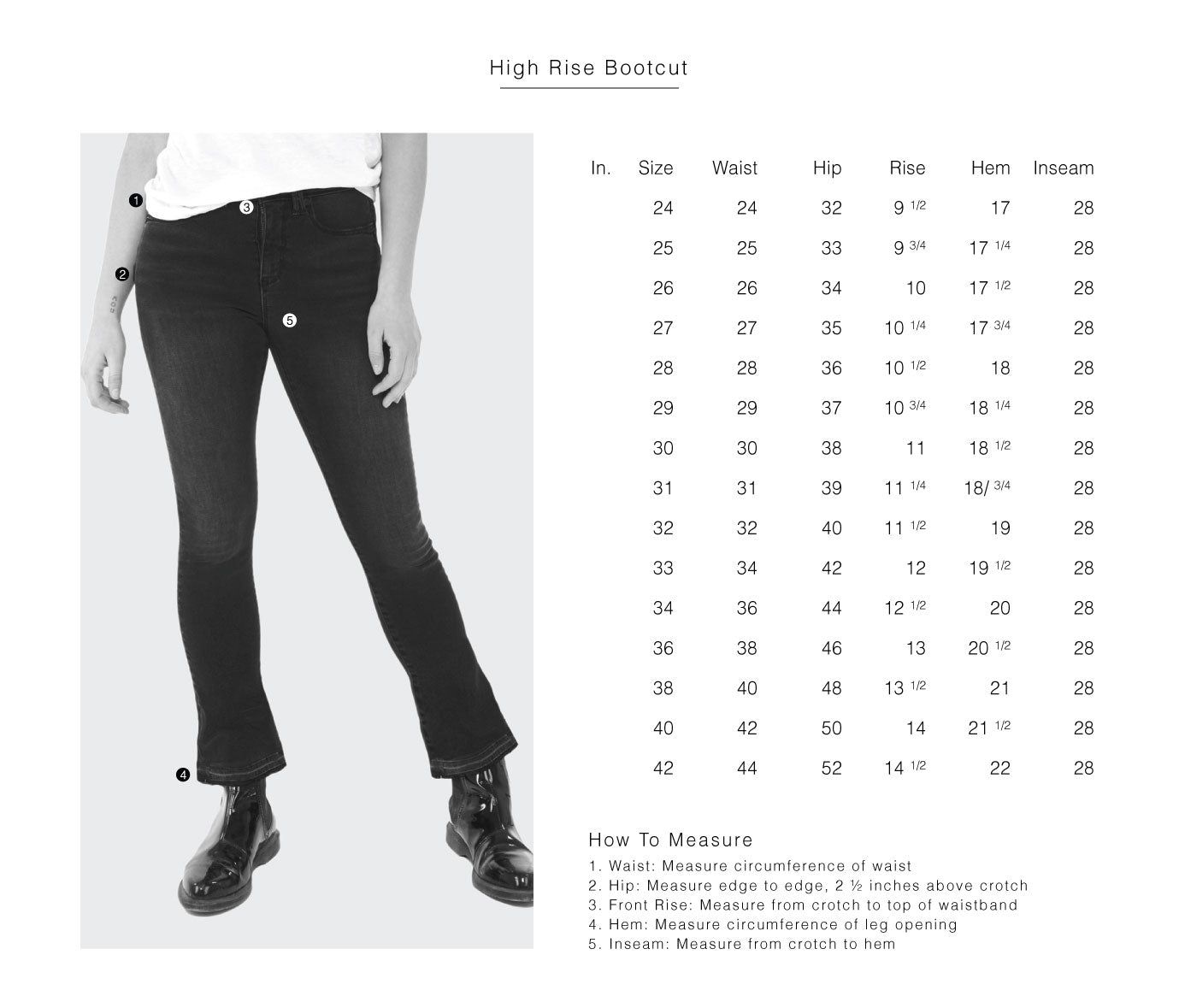 Lola High Rise Bootcut Jeans sold by Lord & Taylor product image thumbnail 5
