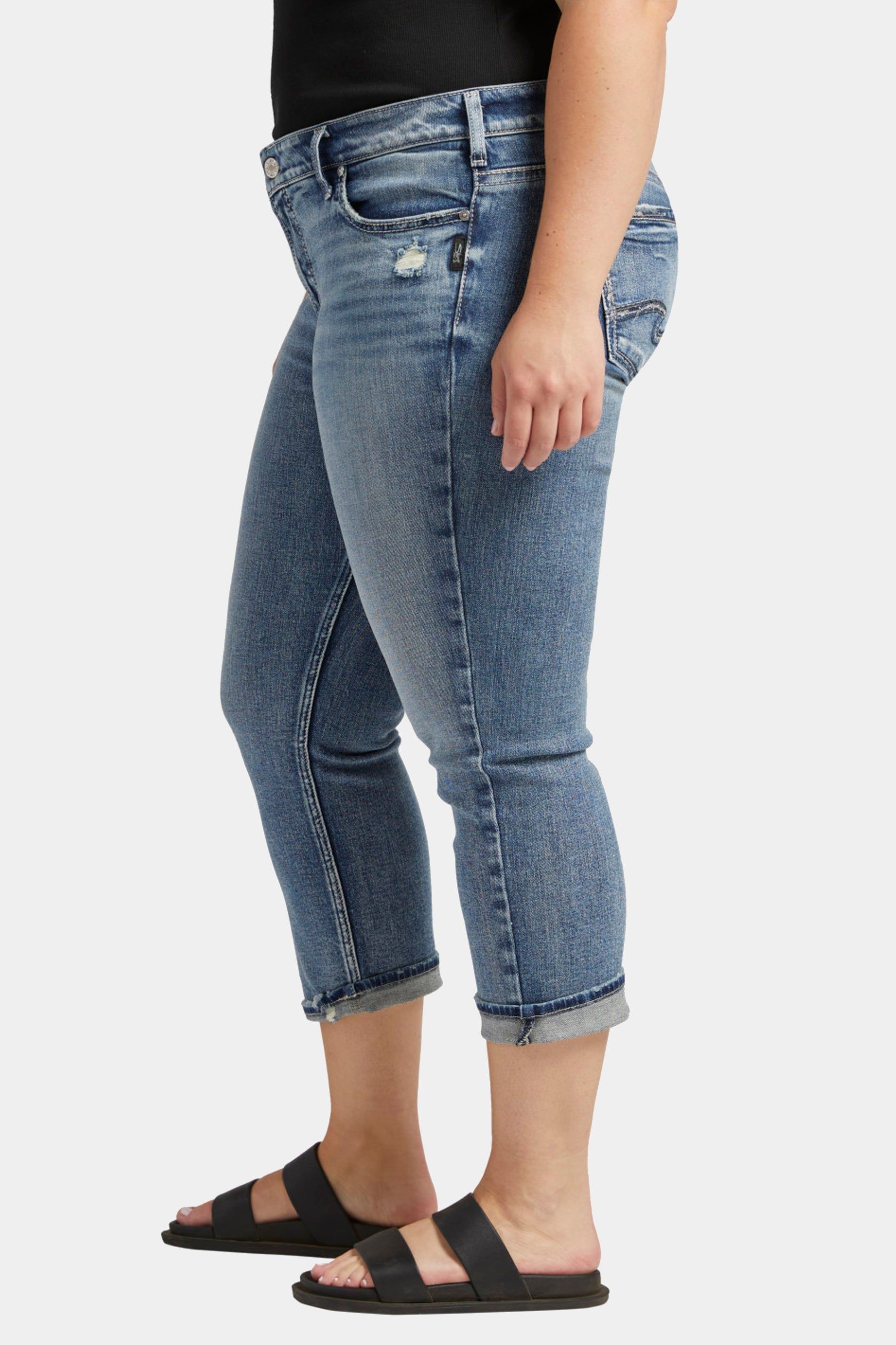 Elyse Mid Rise Capri sold by Lord & Taylor product image thumbnail 4