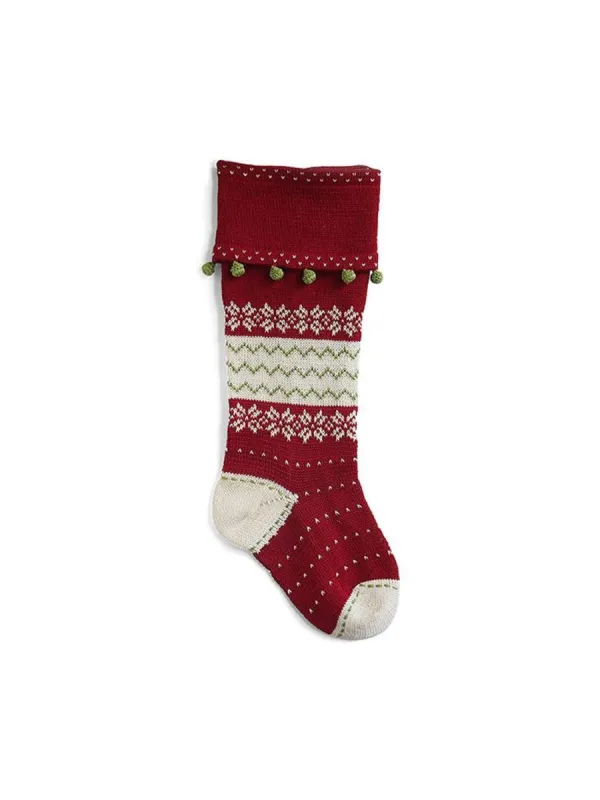 Nordic Smooth-Cuff Stocking sold by Lord & Taylor