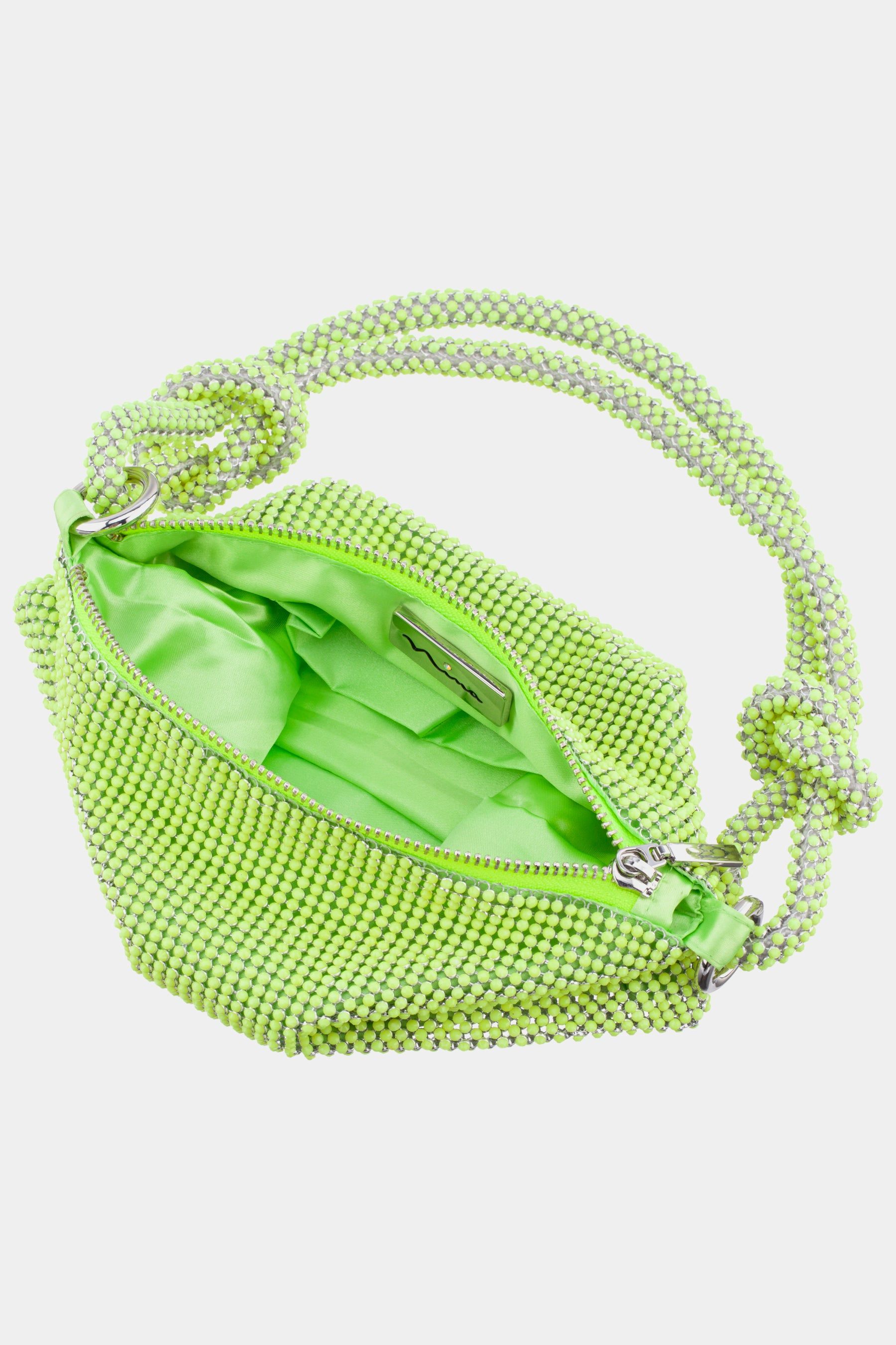 Crystal mesh shoulder bag with knotted detail sold by Lord & Taylor product image thumbnail 2