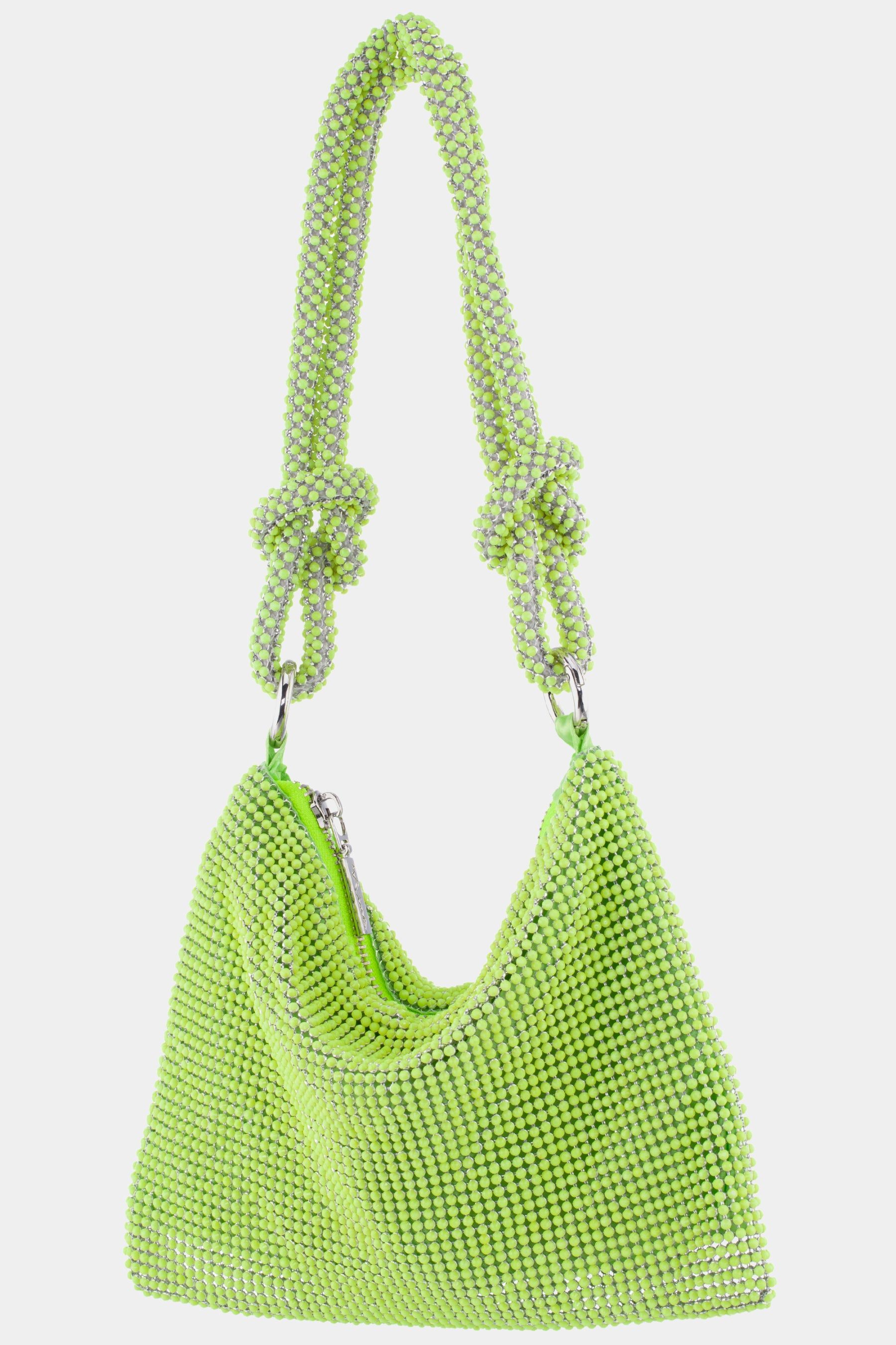 Crystal mesh shoulder bag with knotted detail sold by Lord & Taylor product image thumbnail 4