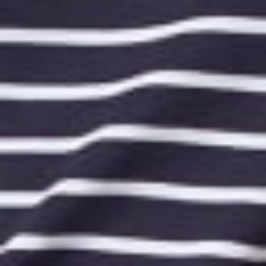 Striped Shirred Sleeve Knit Top sold by Lord & Taylor