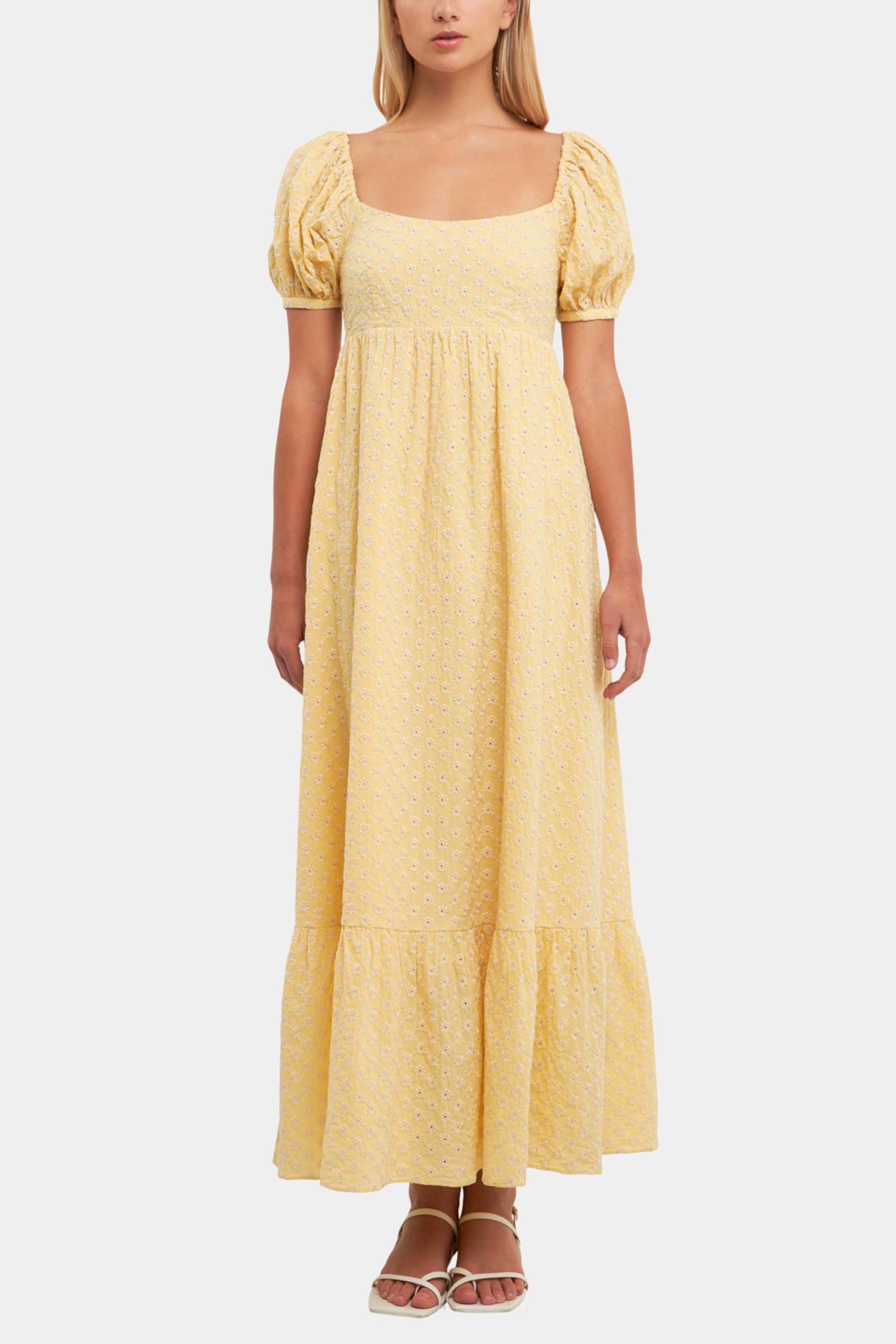 Floral Embroidered Maxi Dress sold by Lord & Taylor