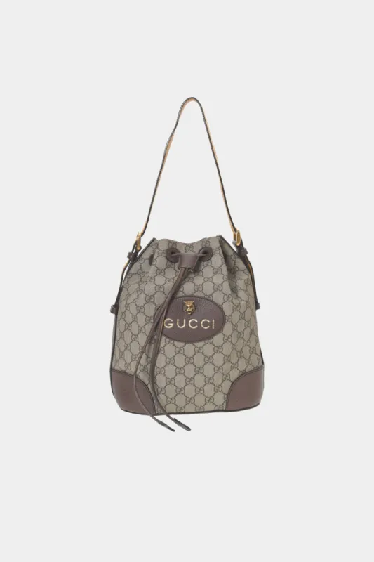 PRADA｜ (1BH038 UOO RV44 F0002) PRADA Duet Re-Nylon bucket bag 'Black Gold' 1BH038-RV44-F0002