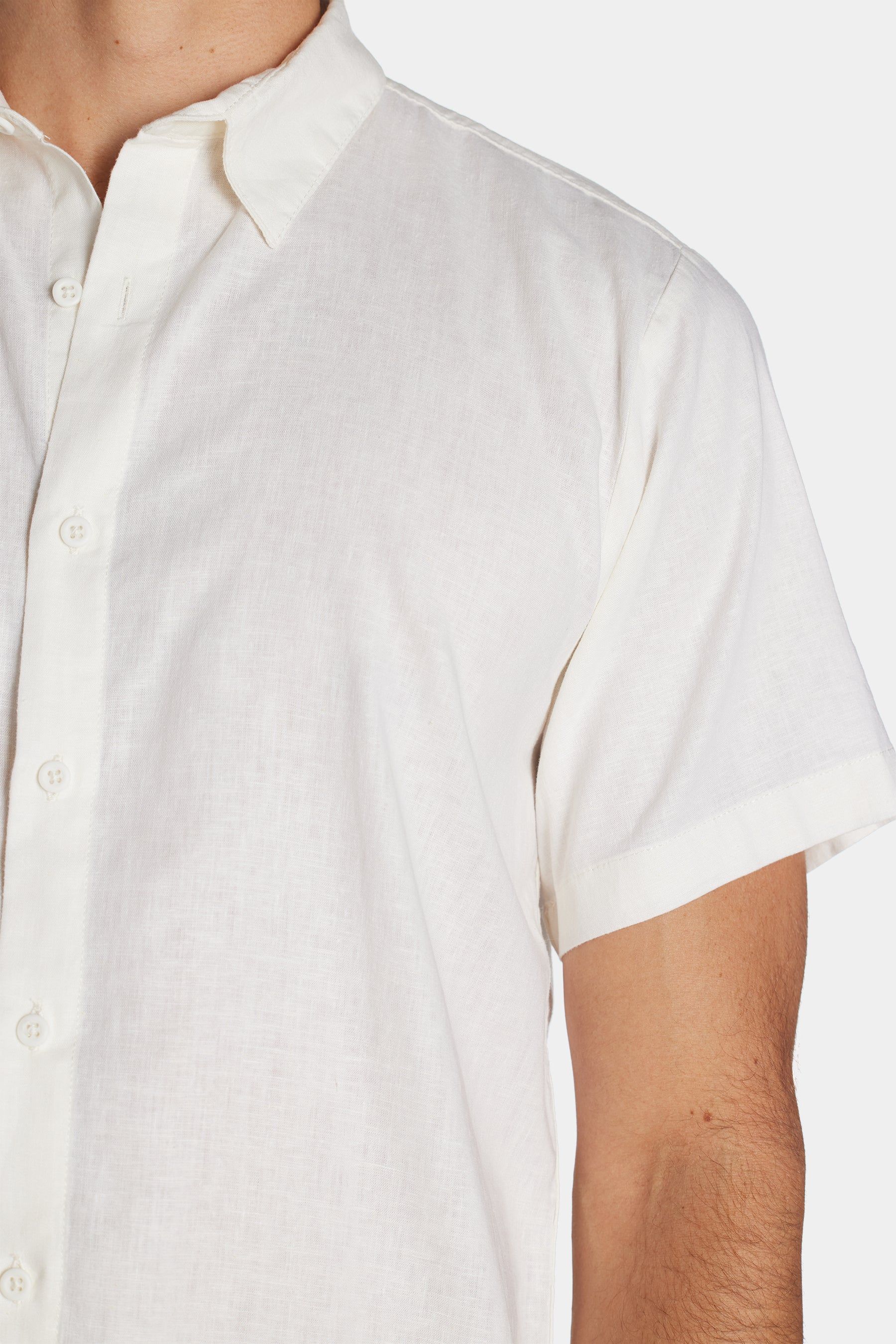 Stretch Linen Short Sleeve Shirt sold by Lord & Taylor product image thumbnail 18