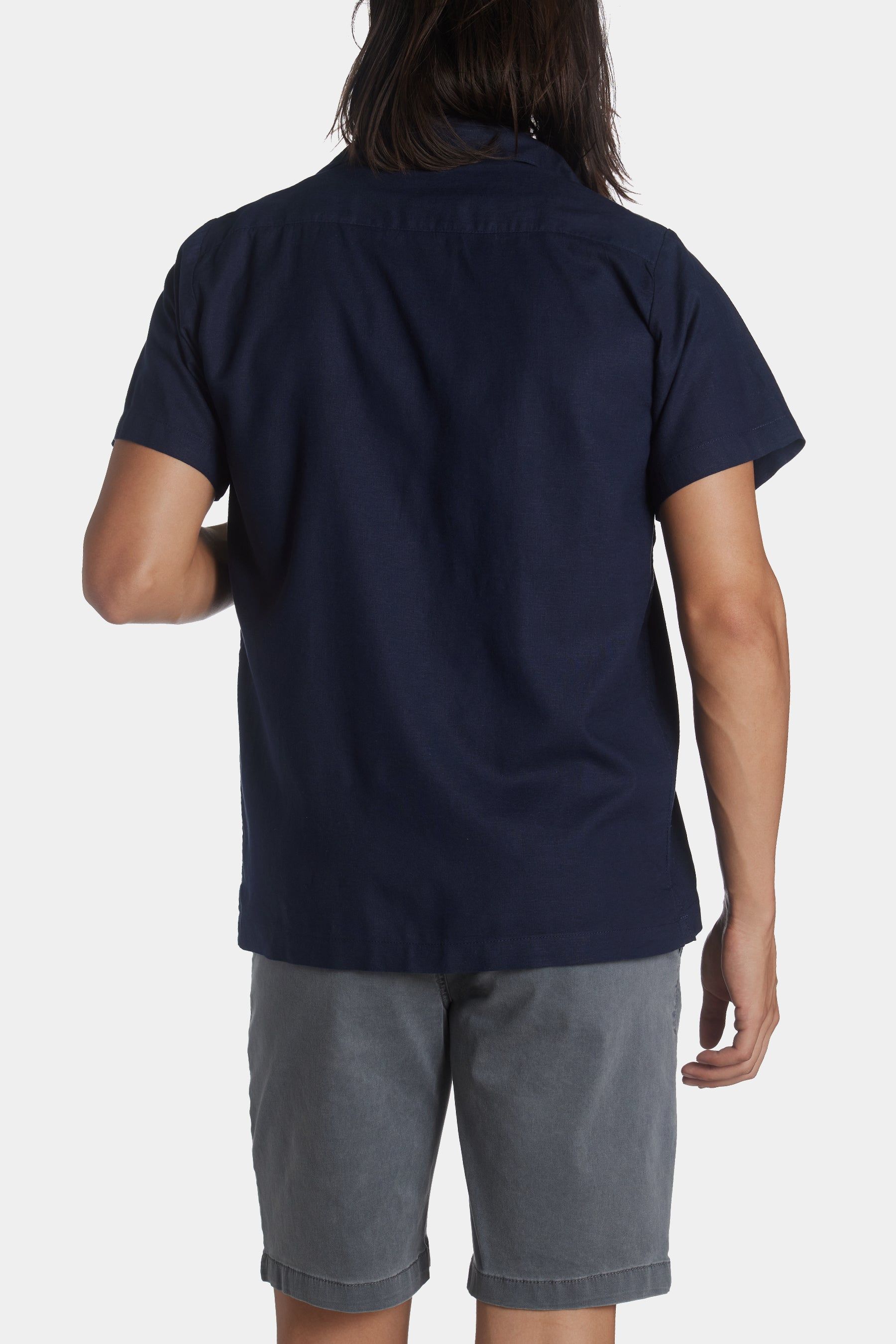 Stretch Linen Short Sleeve Shirt sold by Lord & Taylor product image thumbnail 5
