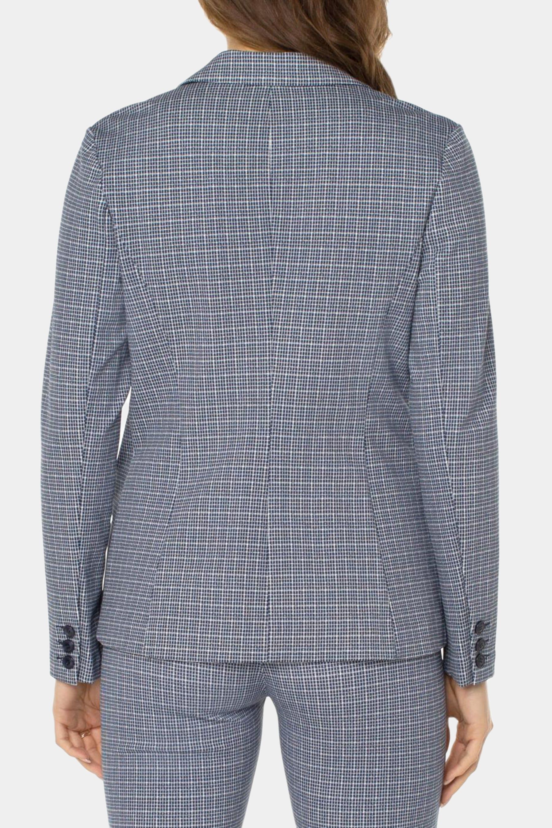 Fitted Plaid Print Blazer sold by Lord & Taylor product image thumbnail 10