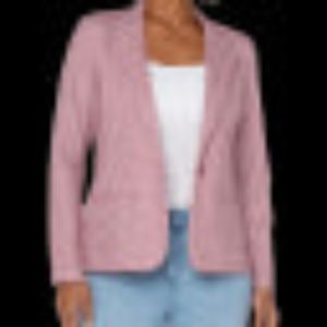Fitted Plaid Print Blazer sold by Lord & Taylor
