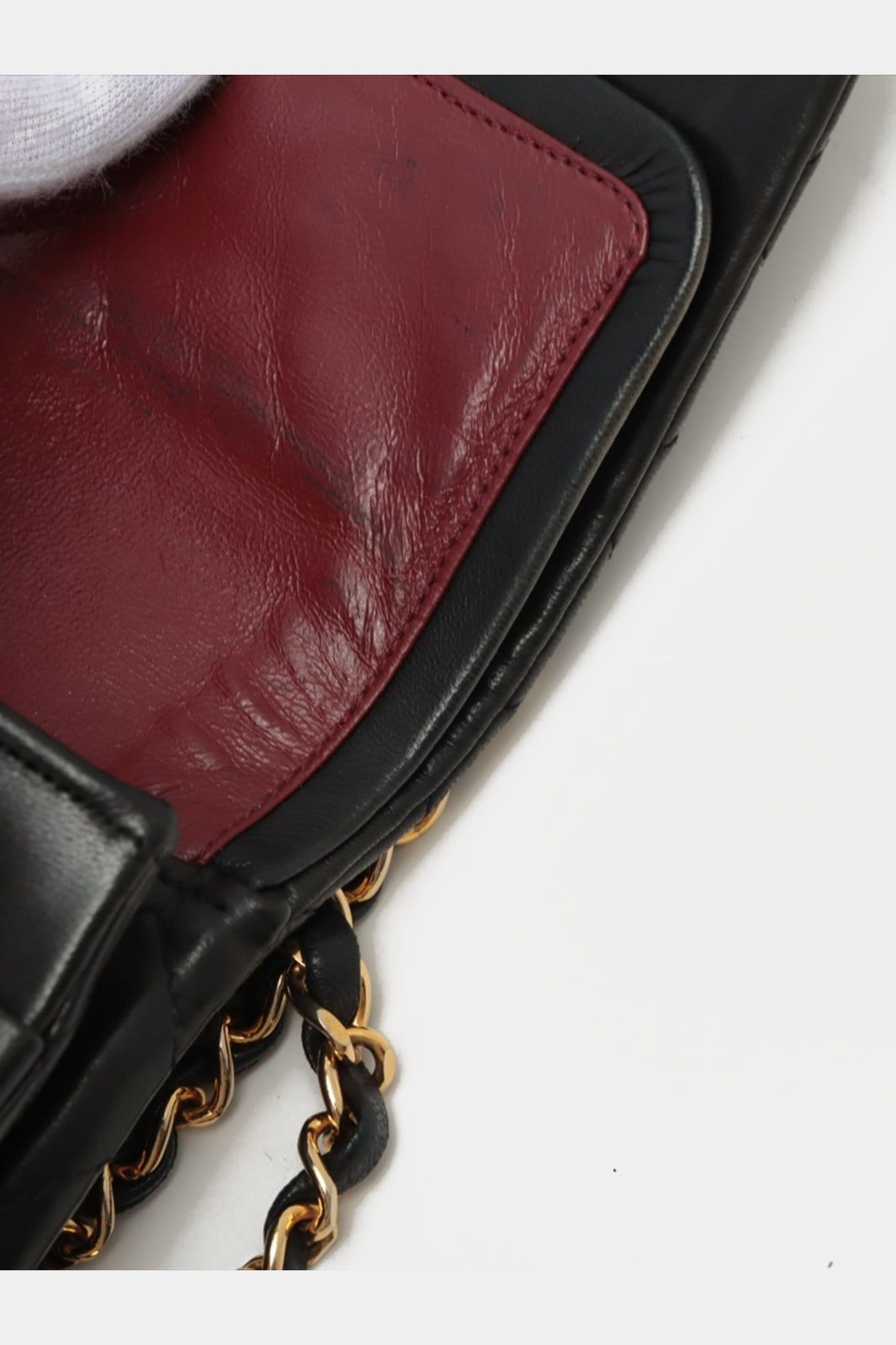 Matelasse Double Flap Double Chain Bag sold by Lord & Taylor product image thumbnail 4